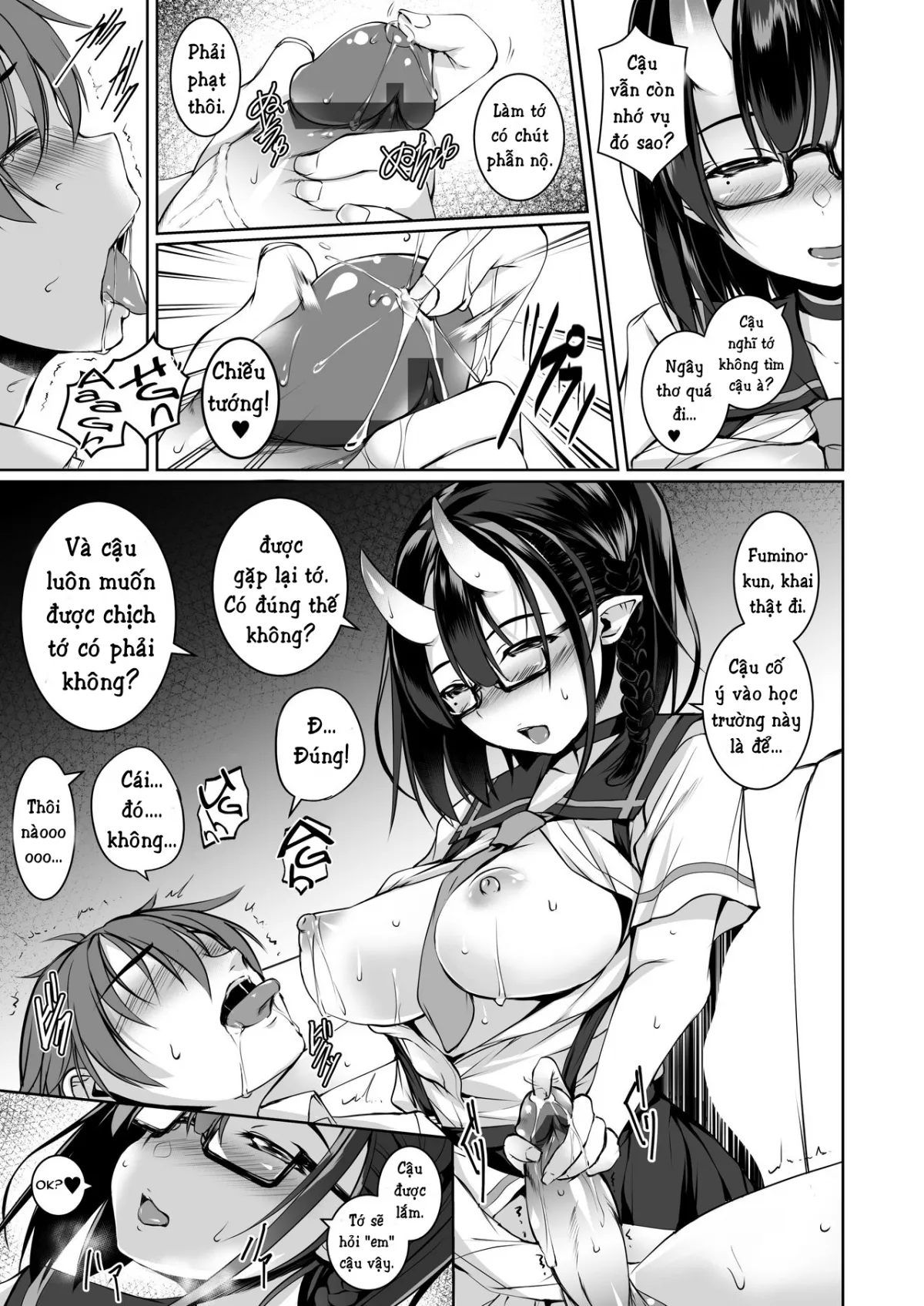 HentaiVN.net - Ảnh 13 - Cậu có thích một cô gái dâm đãng như tớ không? [Ikenai Ko demo, Suki de Ite Kuremasu ka, Do you really like such a naughty girl like me] - Chap 1