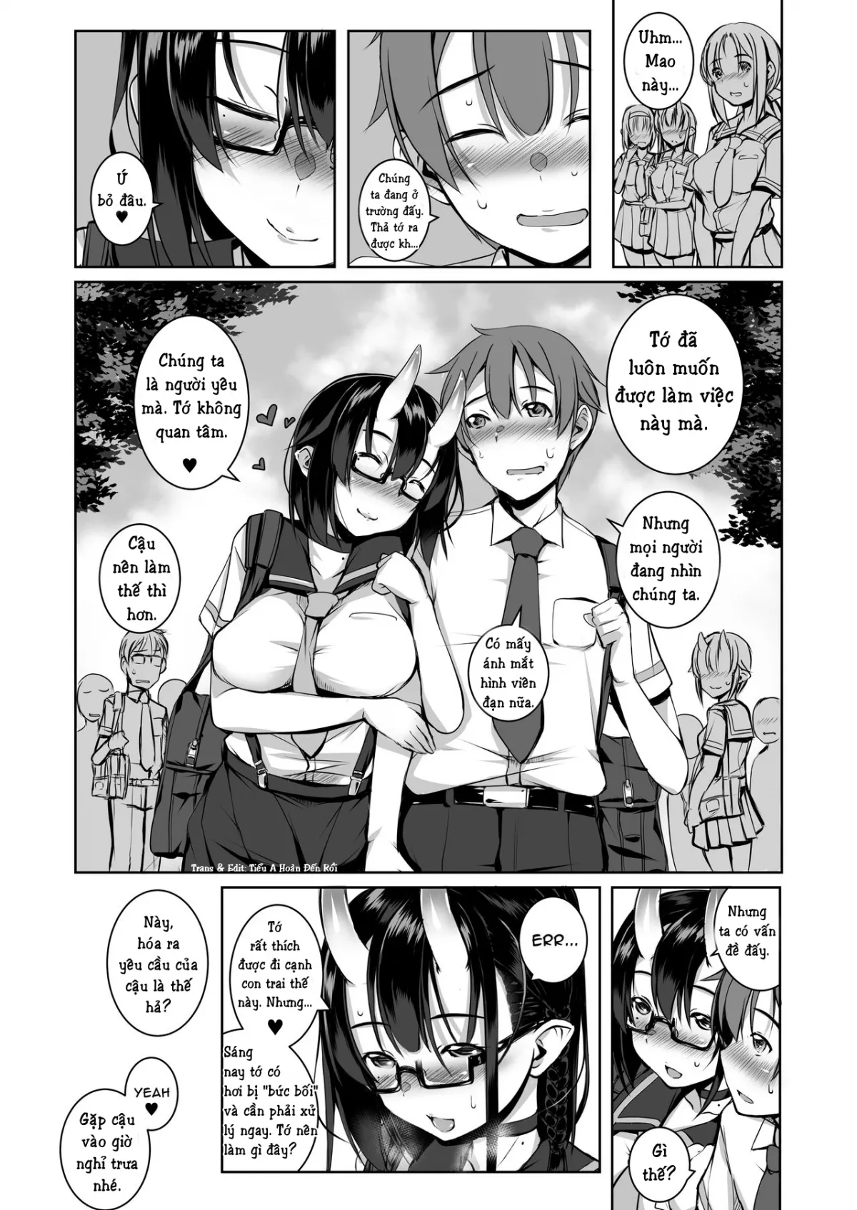 HentaiVN.net - Ảnh 28 - Cậu có thích một cô gái dâm đãng như tớ không? [Ikenai Ko demo, Suki de Ite Kuremasu ka, Do you really like such a naughty girl like me] - Chap 1