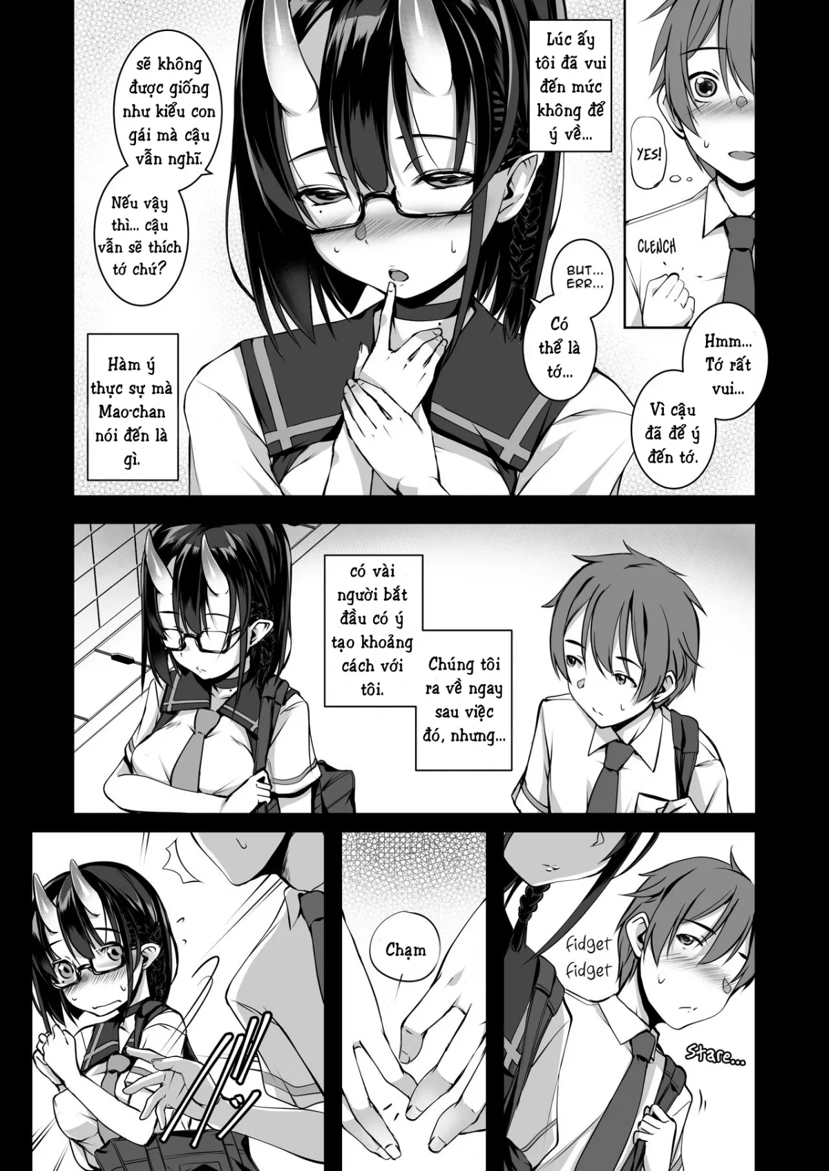 HentaiVN.net - Ảnh 7 - Cậu có thích một cô gái dâm đãng như tớ không? [Ikenai Ko demo, Suki de Ite Kuremasu ka, Do you really like such a naughty girl like me] - Chap 1