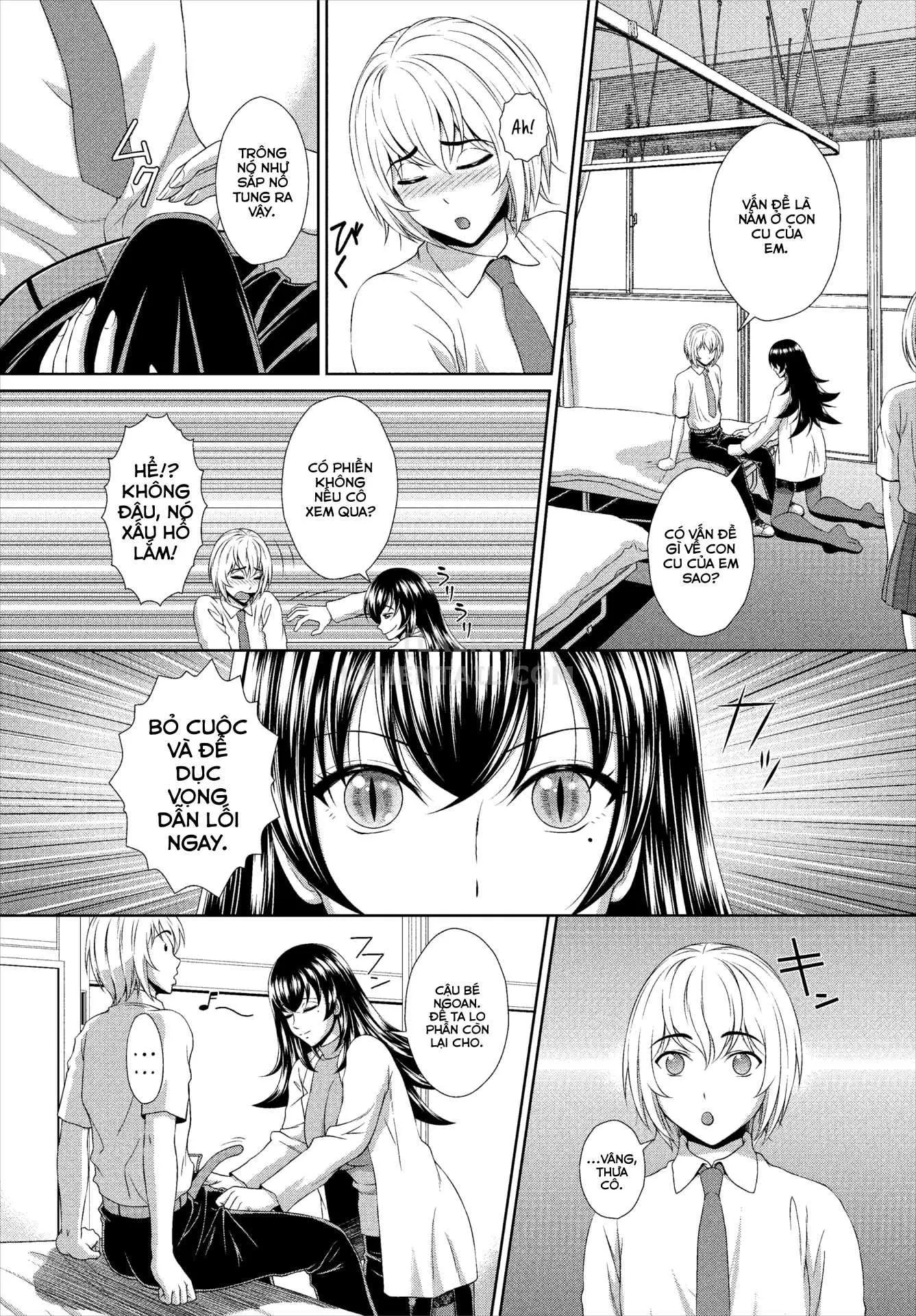 HentaiVN.net - Ảnh 10 - The School Nurse Is a Sex-Crazed Succubus - Chap 1