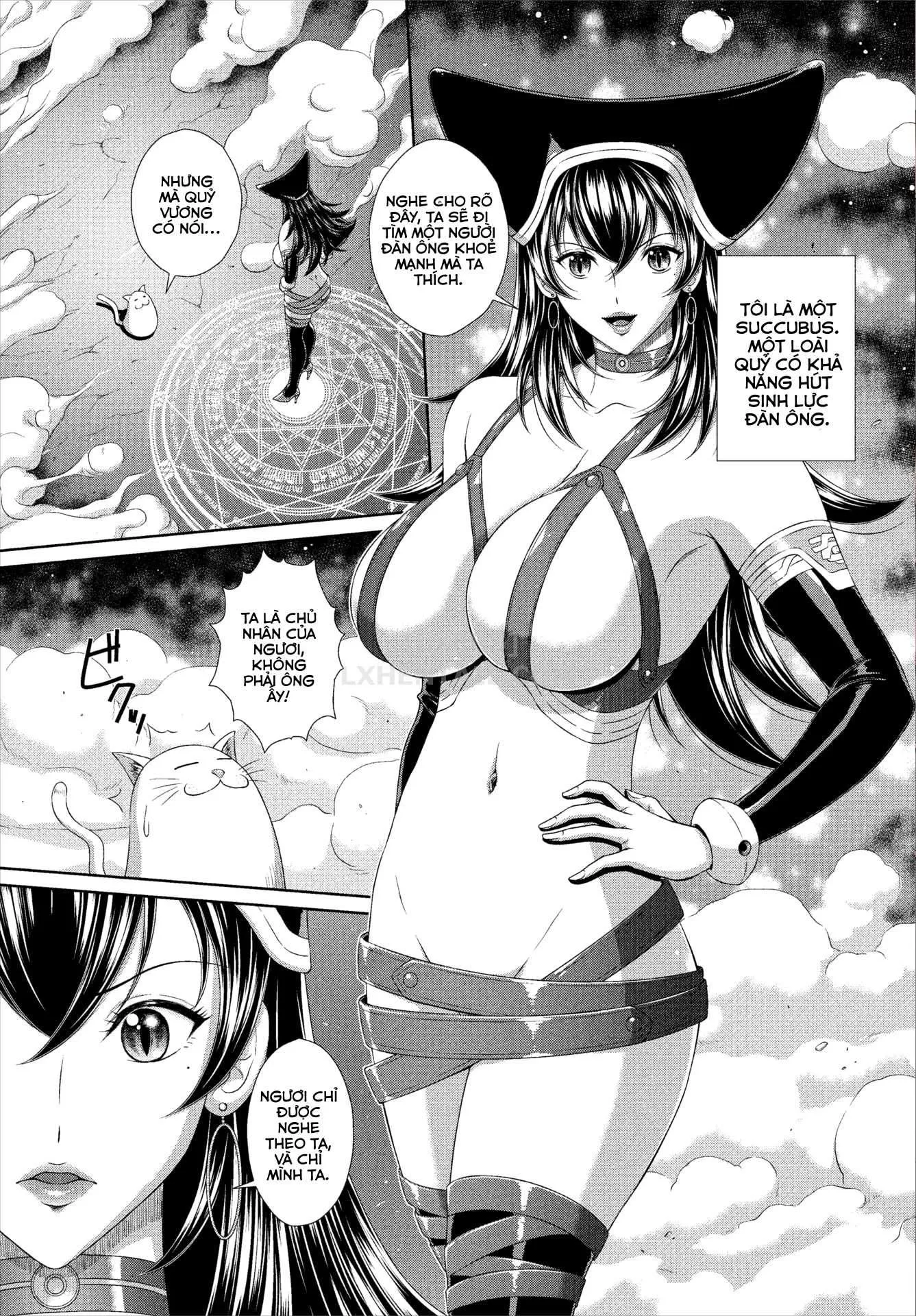 HentaiVN.net - Ảnh 6 - The School Nurse Is a Sex-Crazed Succubus - Chap 1