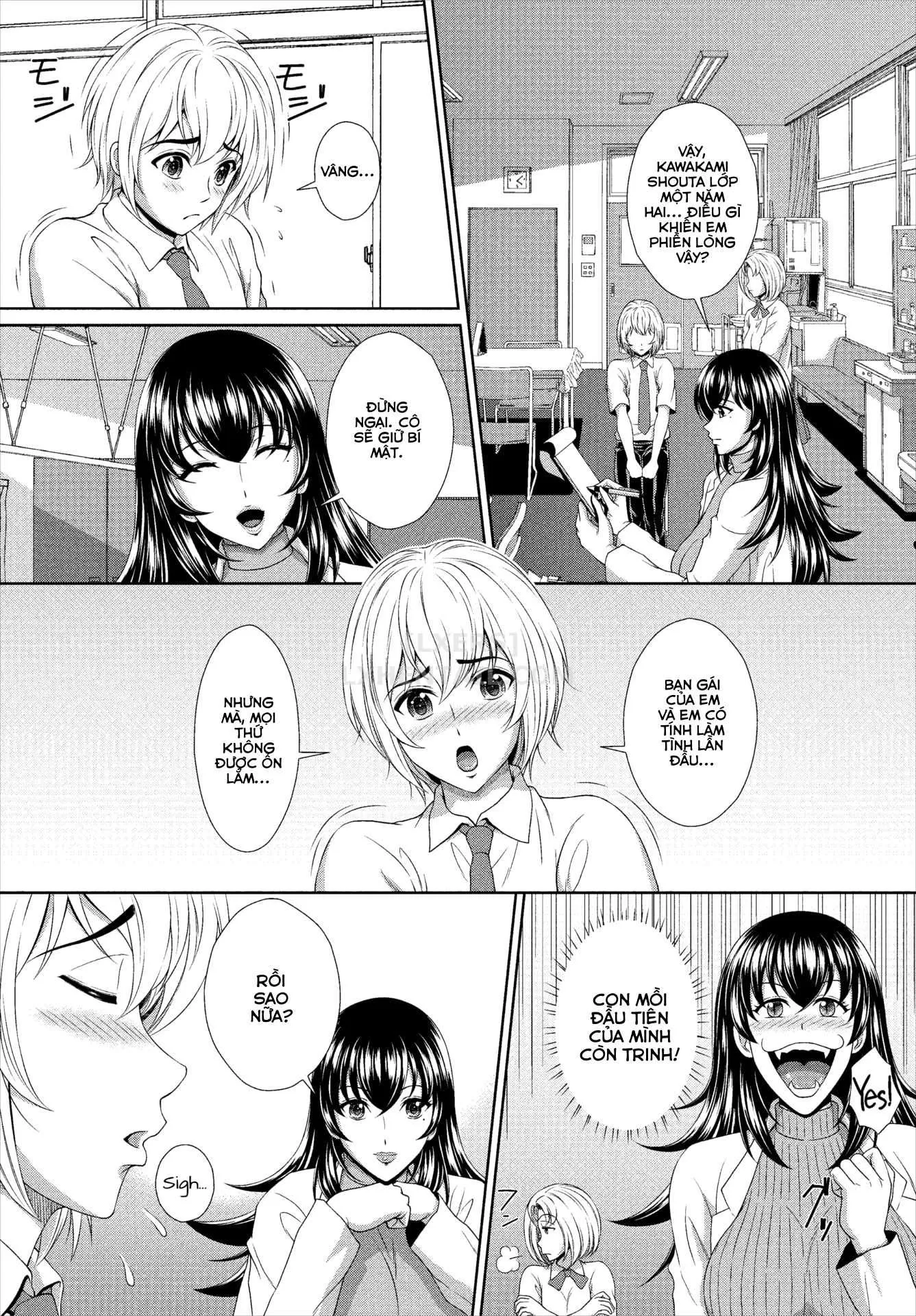 HentaiVN.net - Ảnh 8 - The School Nurse Is a Sex-Crazed Succubus - Chap 1