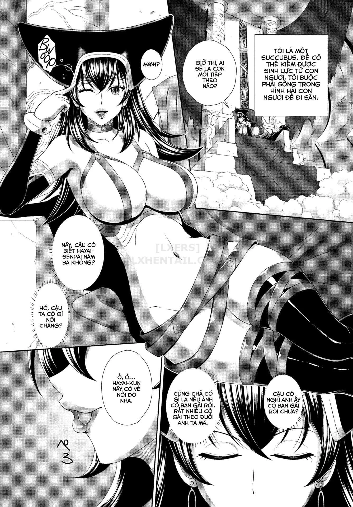 HentaiVN.net - Ảnh 6 - The School Nurse Is a Sex-Crazed Succubus - Chap 2