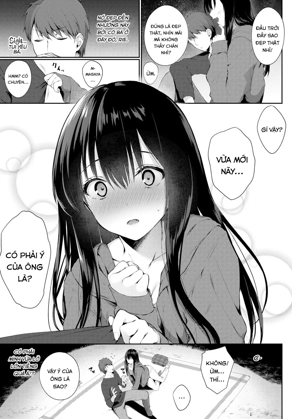 HentaiVN.net - Ảnh 3 - Bên Dưới Bầu Trời Đêm [Under the Night Sky] - Chap 1