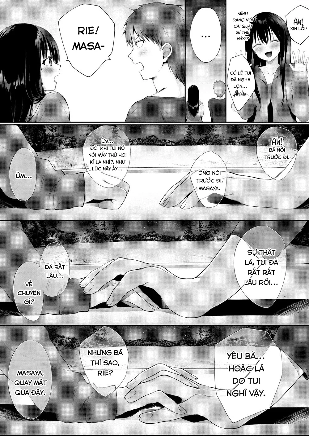 HentaiVN.net - Ảnh 4 - Bên Dưới Bầu Trời Đêm [Under the Night Sky] - Chap 1