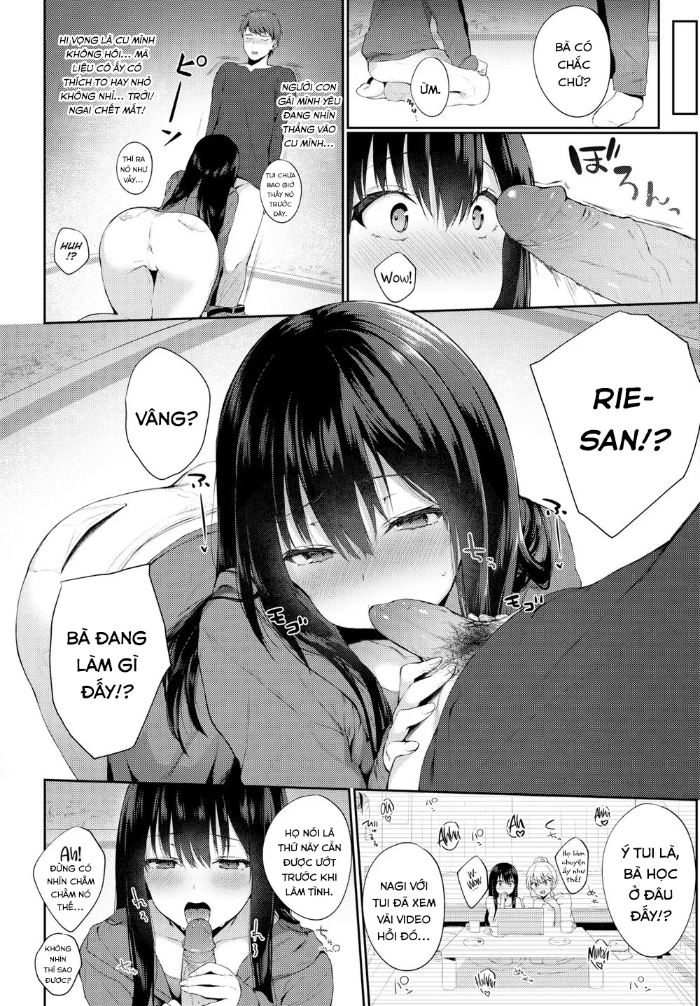 HentaiVN.net - Ảnh 6 - Bên Dưới Bầu Trời Đêm [Under the Night Sky] - Chap 1