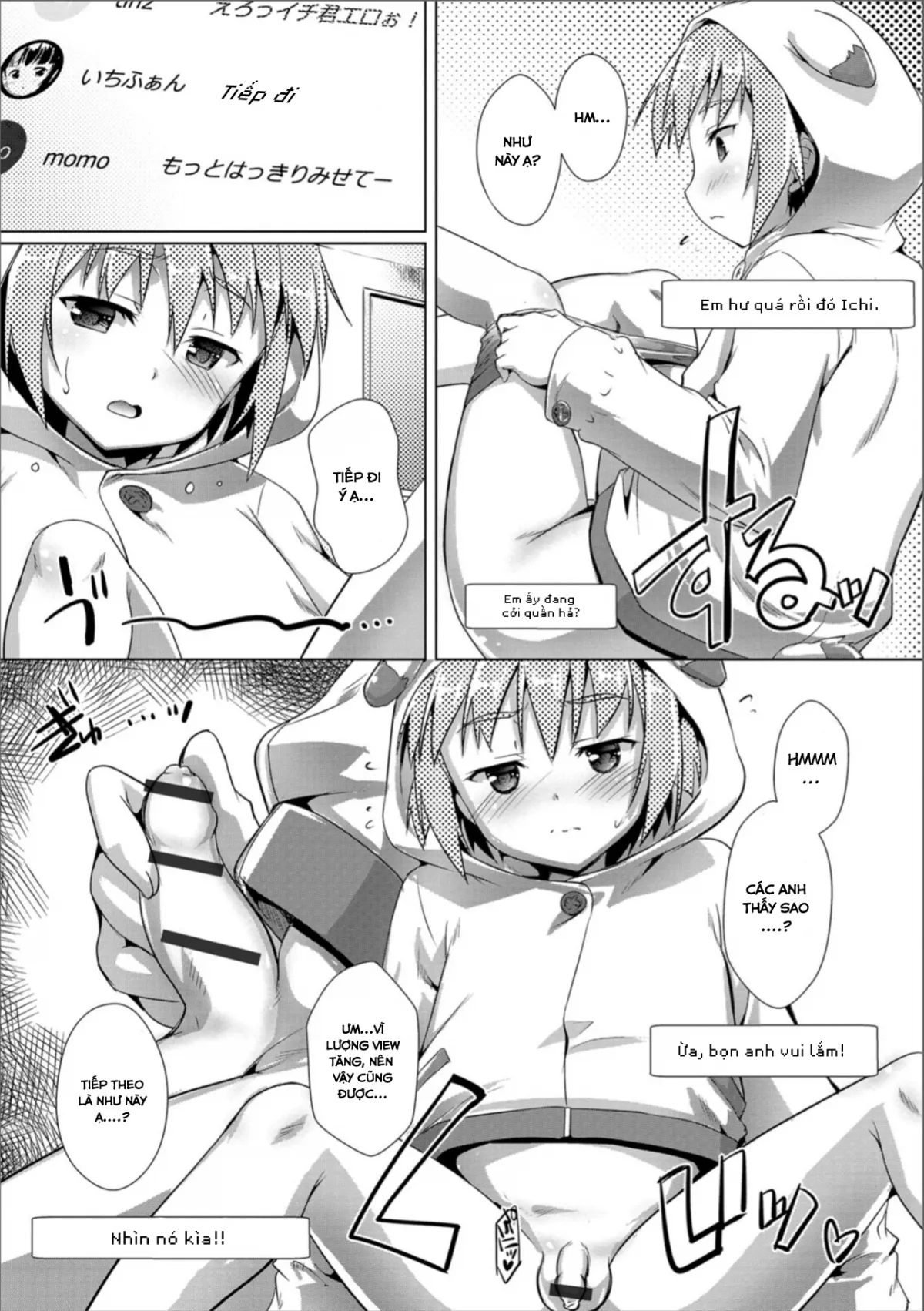 HentaiVN.net - Ảnh 3 - Dokidoki Broadcast - Chap 1