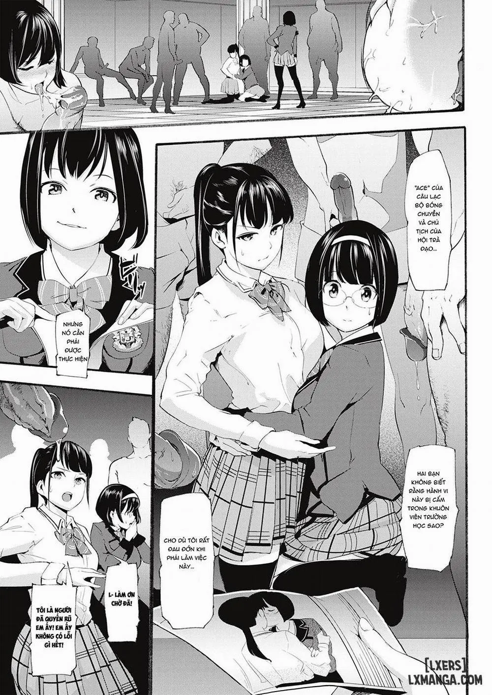 HentaiVN.net - Ảnh 5 - Private! Ootori Academy Executors - Chap 1