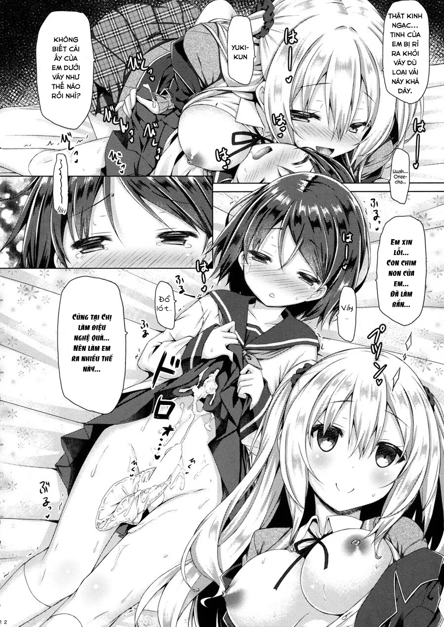 HentaiVN.net - Ảnh 9 - Onee-chan ga Otouto no xxx na Osewa o Suru no wa Gimu nandesu. - Chap 1