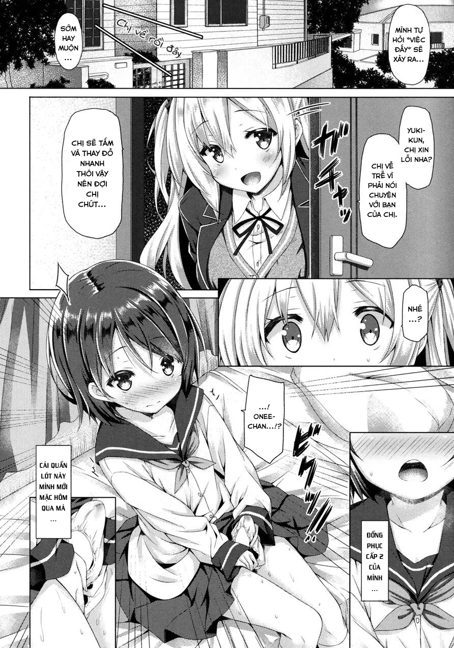 HentaiVN.net - Ảnh 7 - Onee-chan ga Otouto no xxx na Osewa o Suru no wa Gimu nandesu. - Chap 1