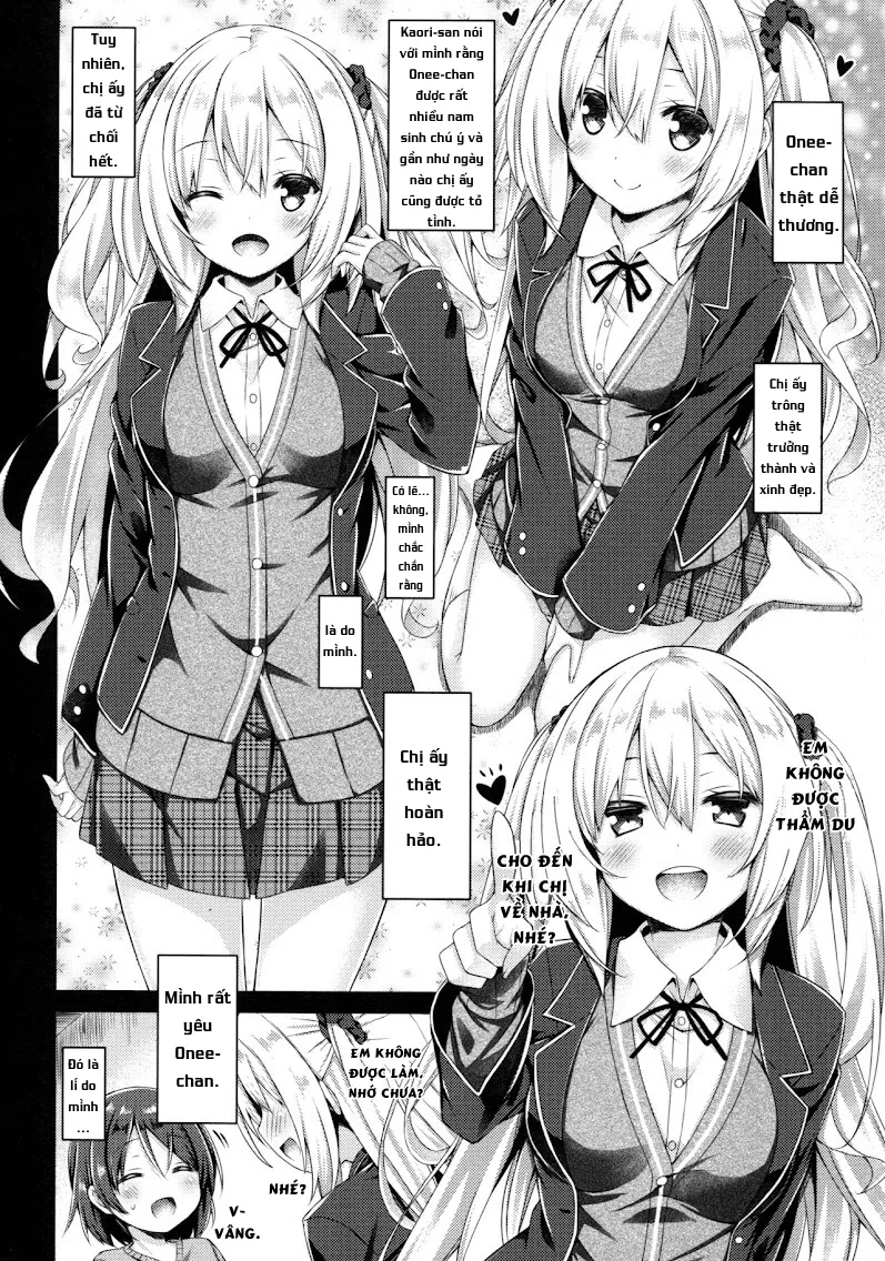 HentaiVN.net - Ảnh 4 - Onee-chan ga Otouto no xxx na Osewa o Suru no wa Gimu nandesu. - Chap 2