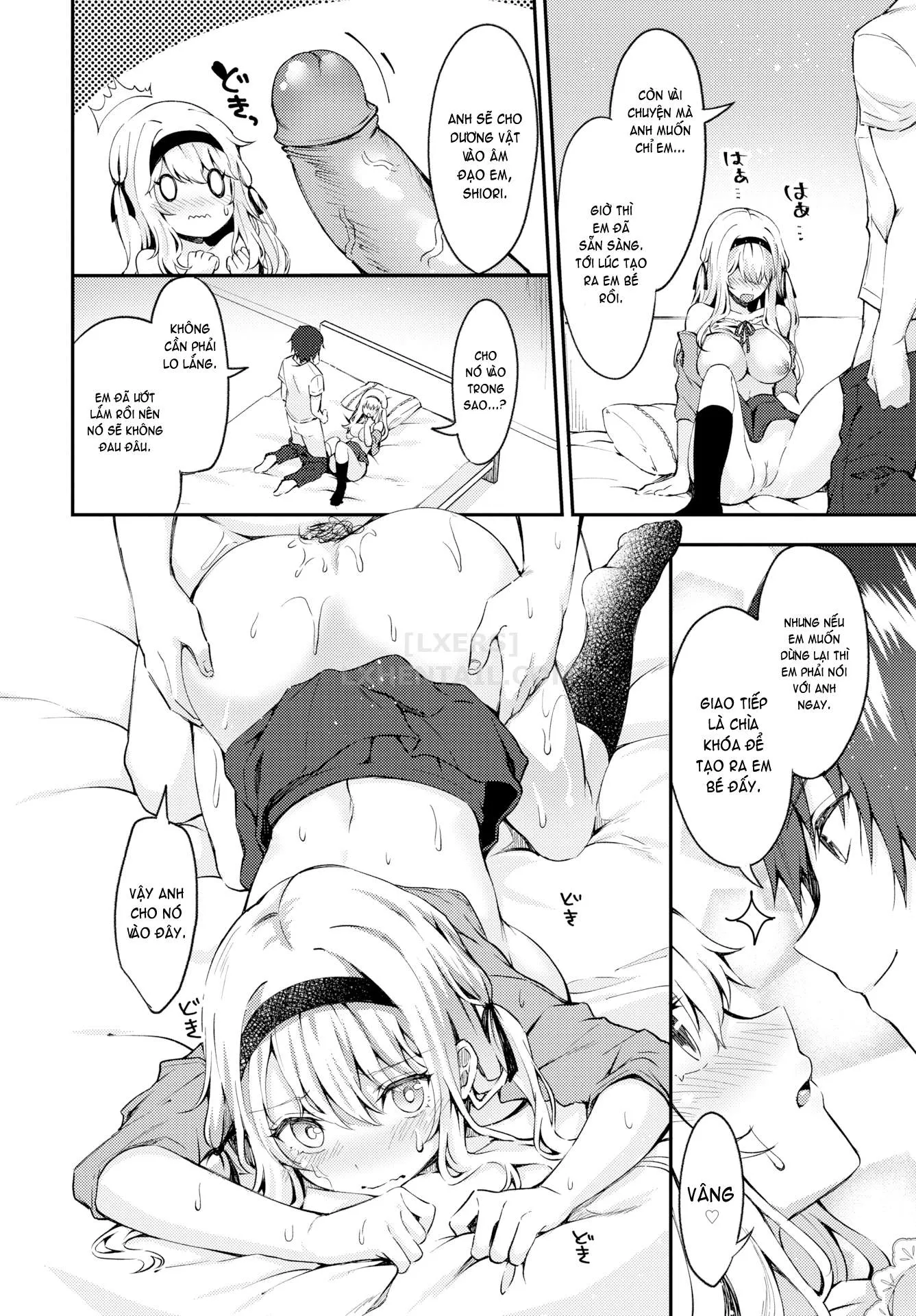 HentaiVN.net - Ảnh 14 - Teaching a Dumb Girl How to Make Babies! - Chap 1