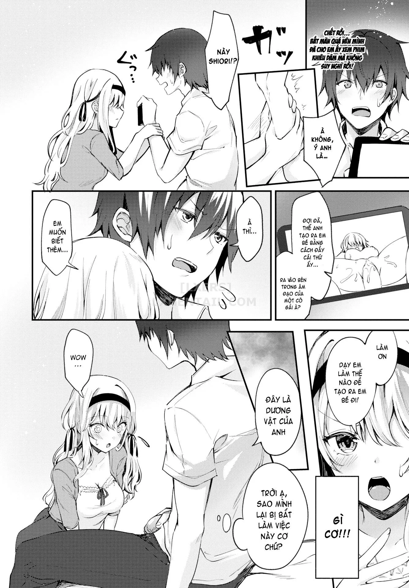 HentaiVN.net - Ảnh 8 - Teaching a Dumb Girl How to Make Babies! - Chap 1