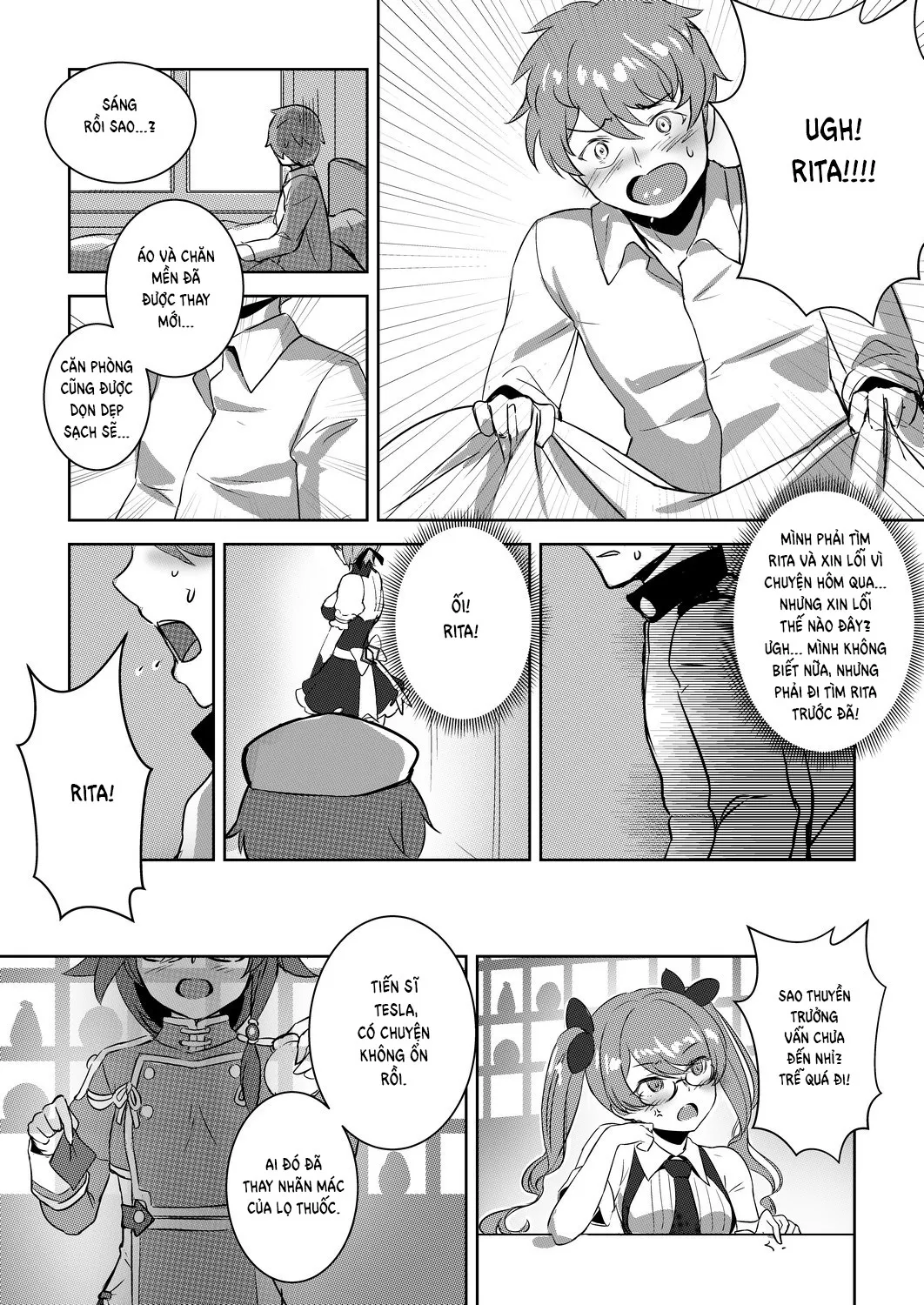 HentaiVN.net - Ảnh 14 - Tea Time With Rita - Chap 1
