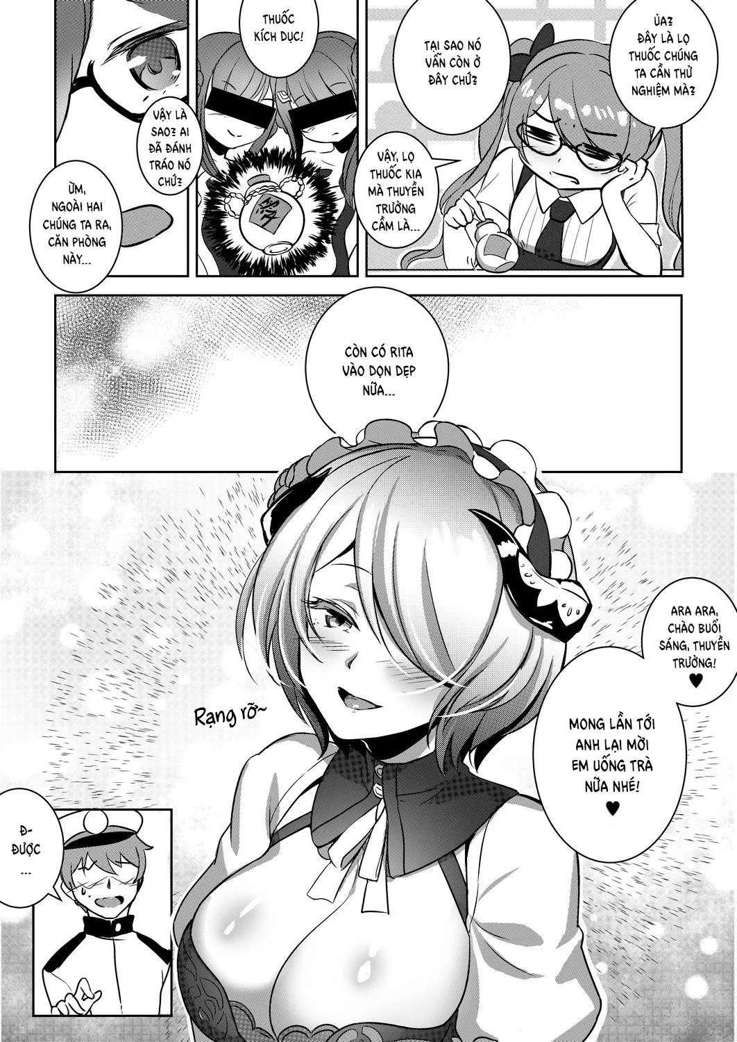 HentaiVN.net - Ảnh 15 - Tea Time With Rita - Chap 1