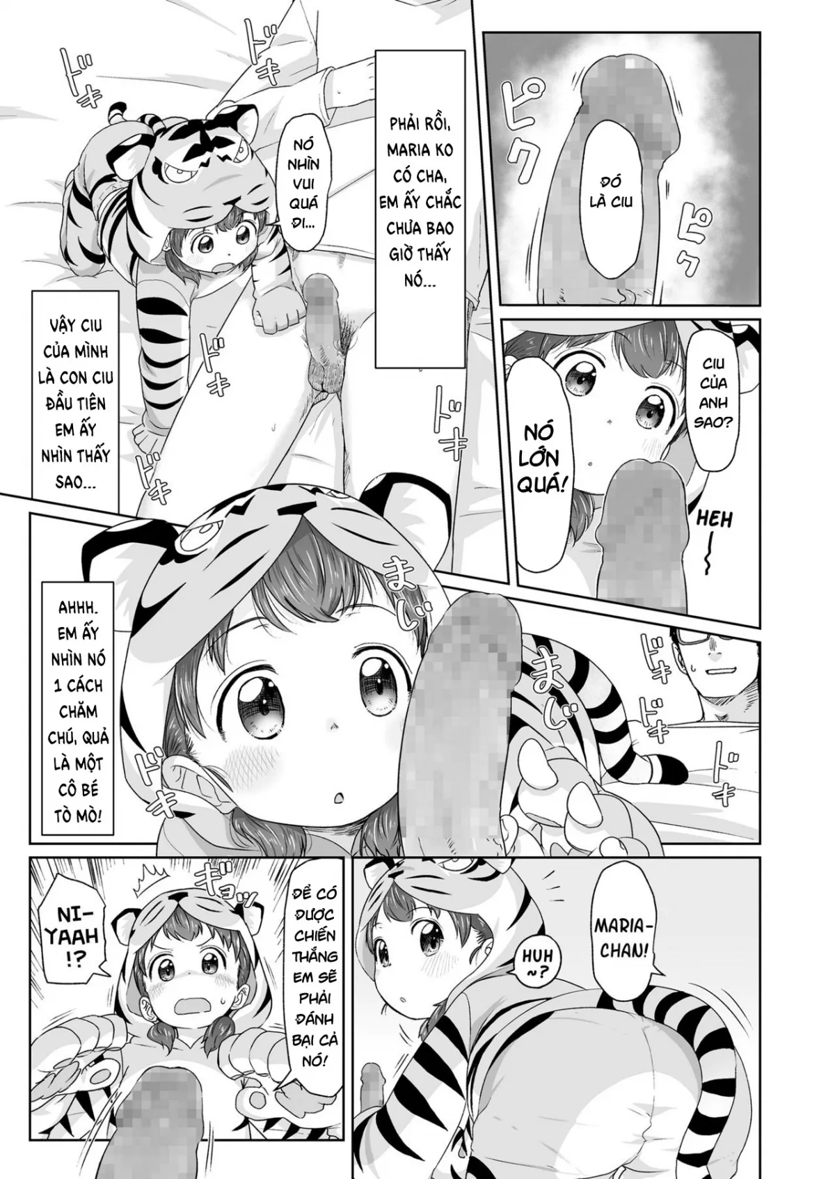HentaiVN.net - Ảnh 4 - Maria, Tora ni Narunoda!! [Maria, Has Become a Tiger!!] - Chap 1