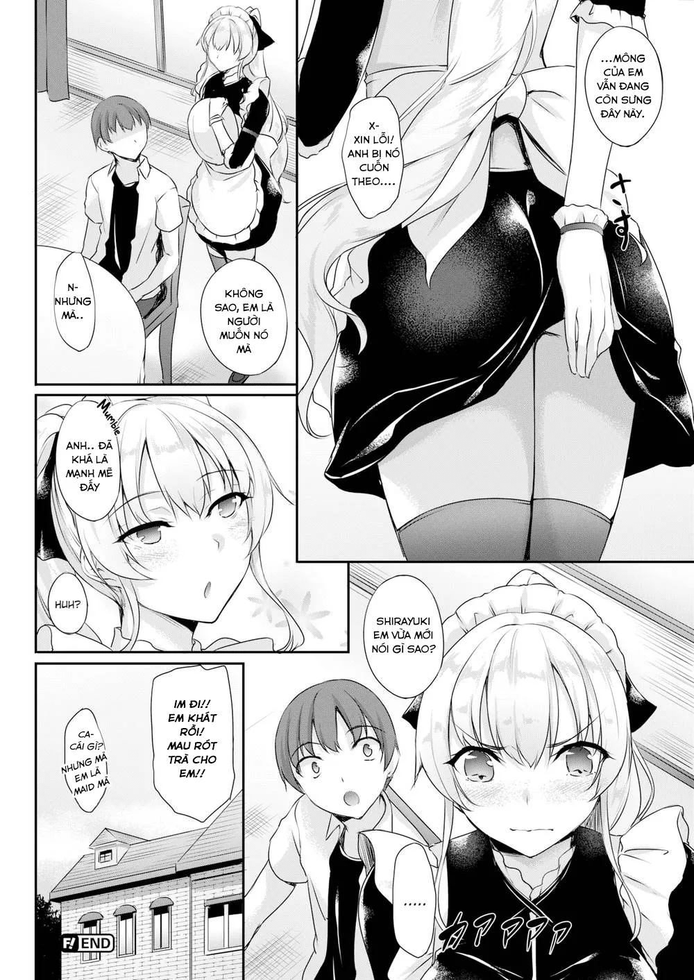 HentaiVN.net - Ảnh 14 - Shirayukijou no Gohoushi Lesson - Chap 1