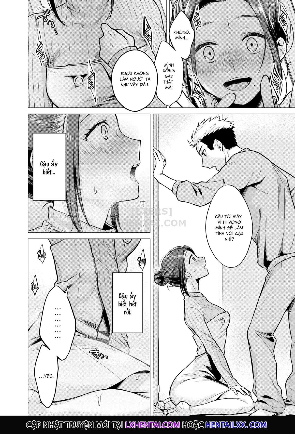 HentaiVN.net - Ảnh 10 - Sobering Up From the Buzz [Comic Kairakuten 2021-02] - Chap 1