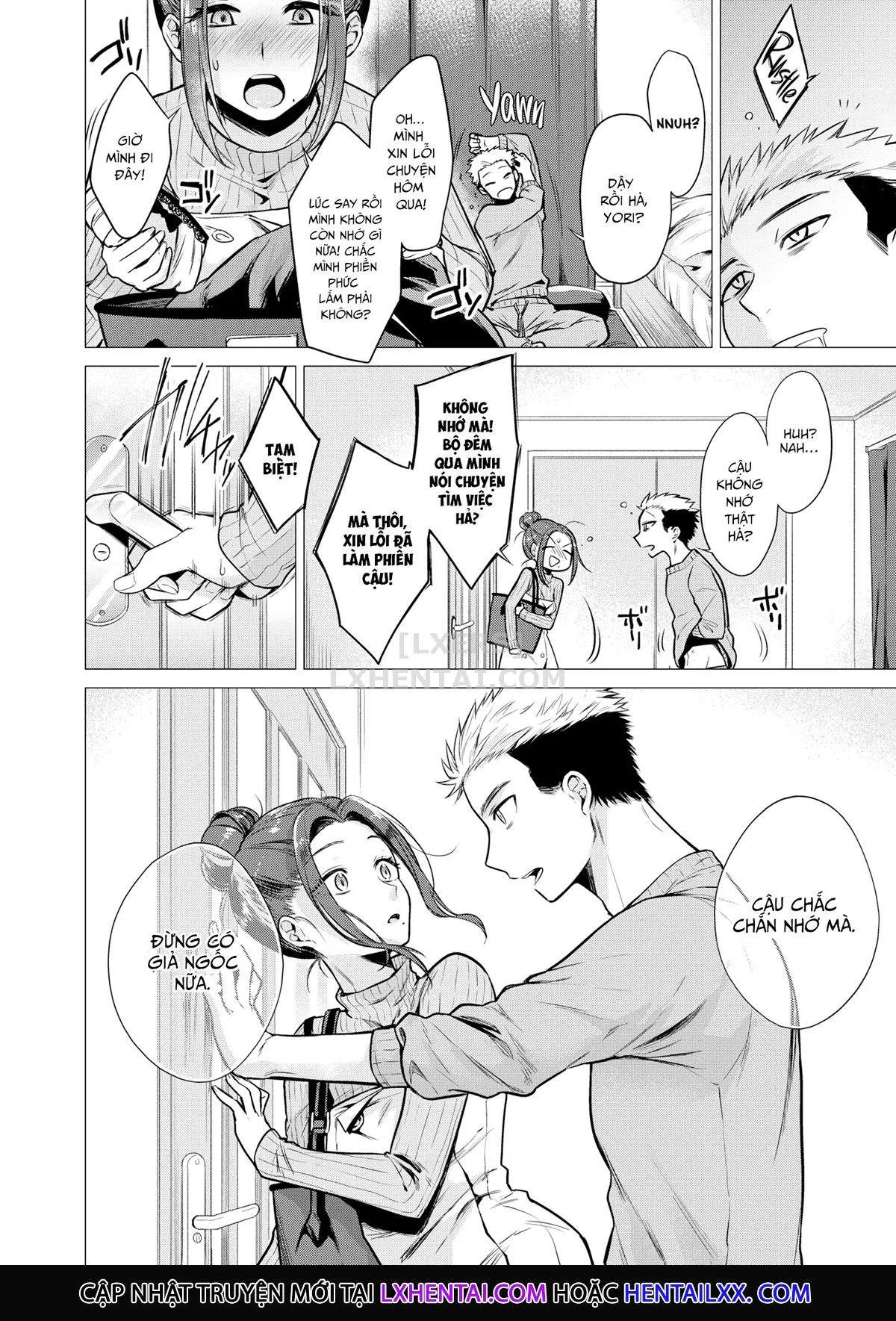 HentaiVN.net - Ảnh 8 - Sobering Up From the Buzz [Comic Kairakuten 2021-02] - Chap 1
