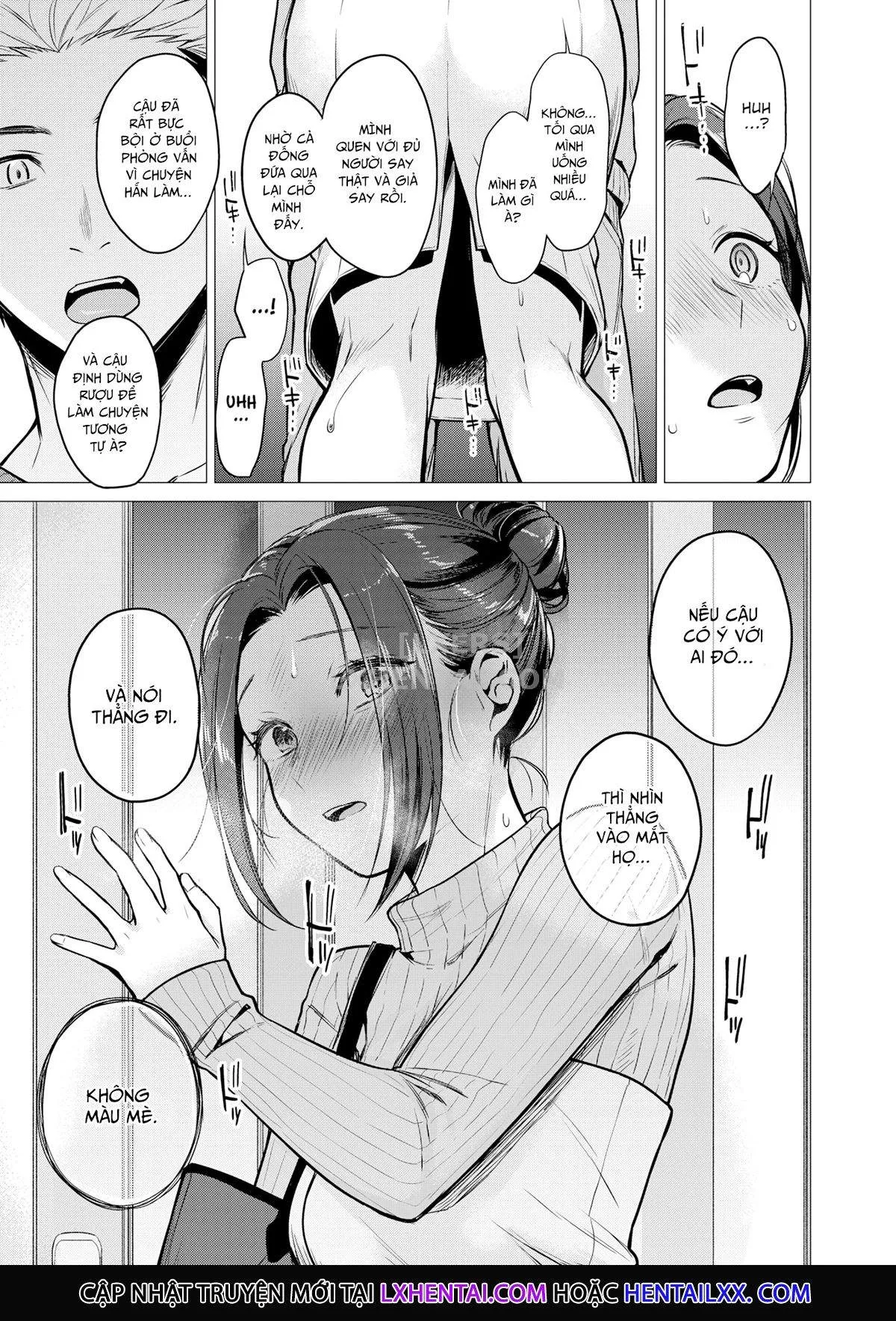 HentaiVN.net - Ảnh 9 - Sobering Up From the Buzz [Comic Kairakuten 2021-02] - Chap 1