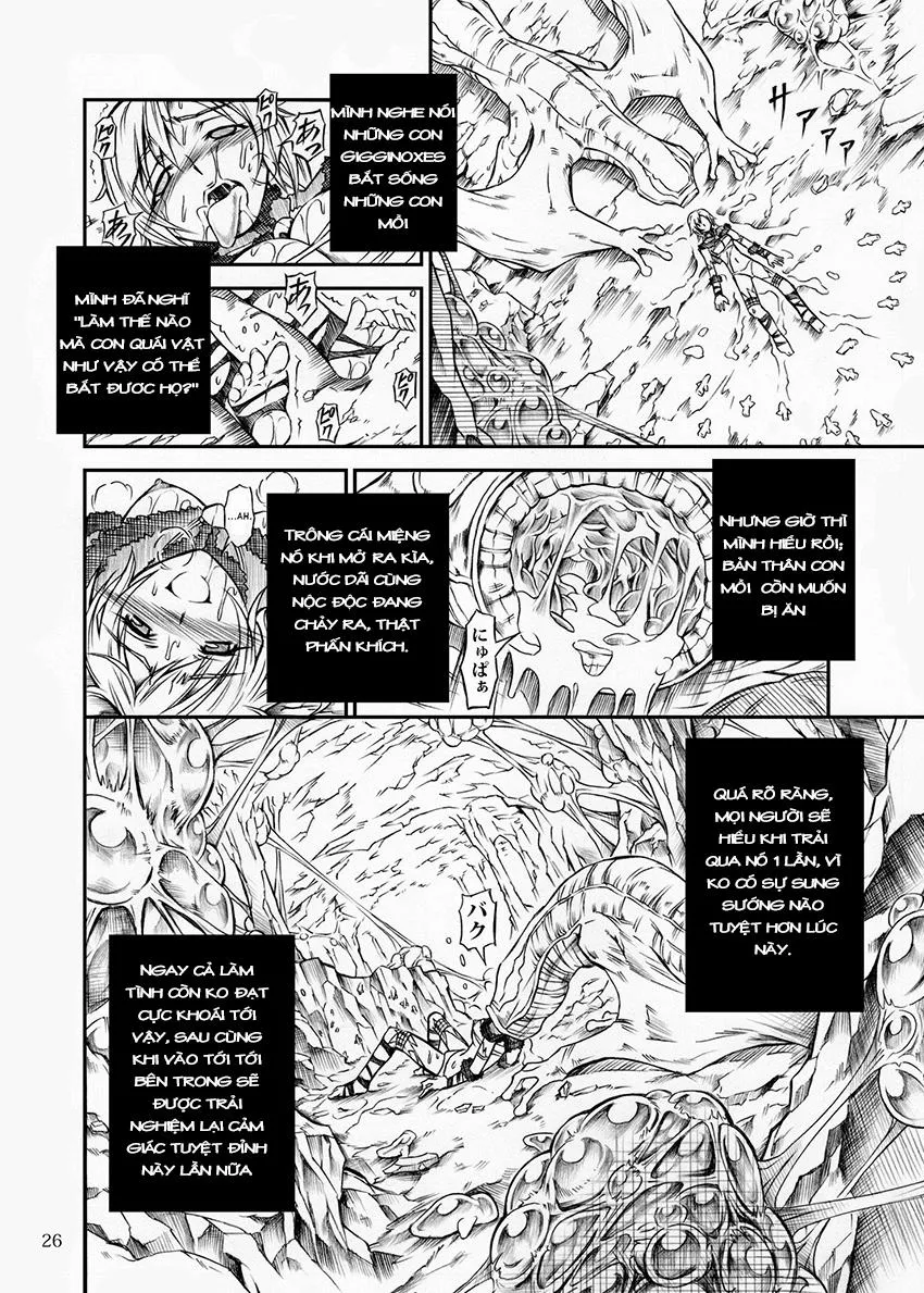HentaiVN.net - Ảnh 7 - Solo Hunter No Seitai (Monster Hunter) - Chap 1