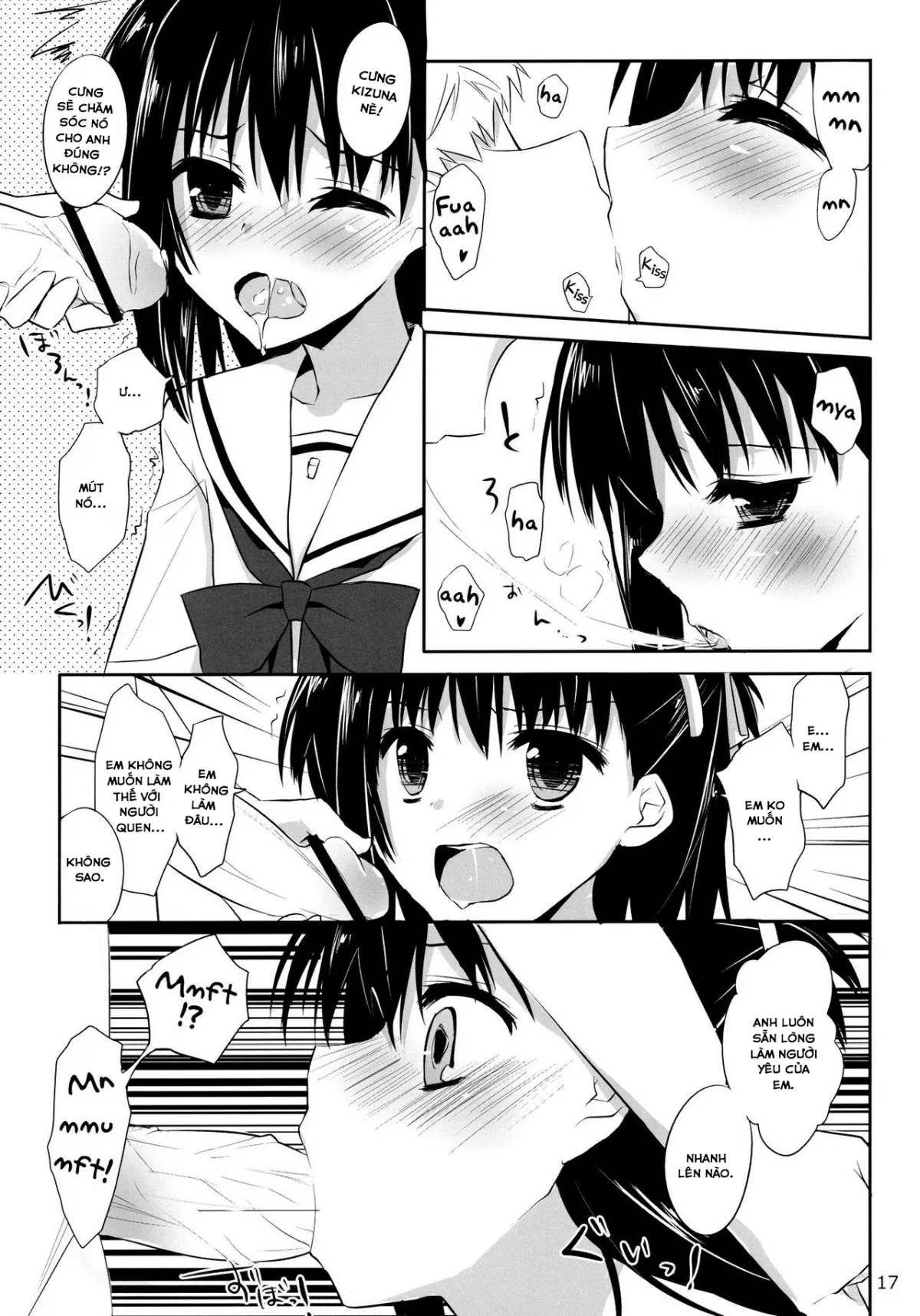 HentaiVN.net - Ảnh 18 - One After Another. (Prunus Girl) - Chap 1