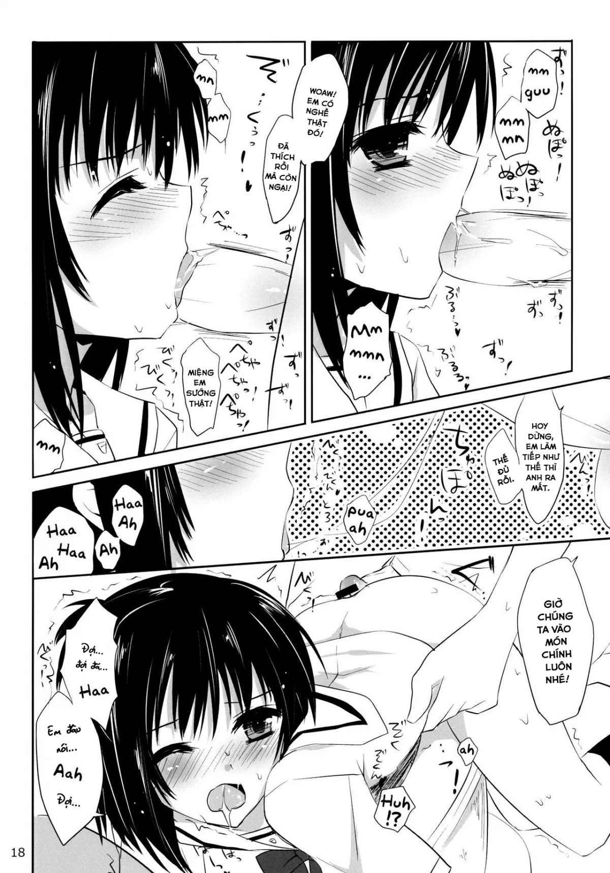 HentaiVN.net - Ảnh 19 - One After Another. (Prunus Girl) - Chap 1