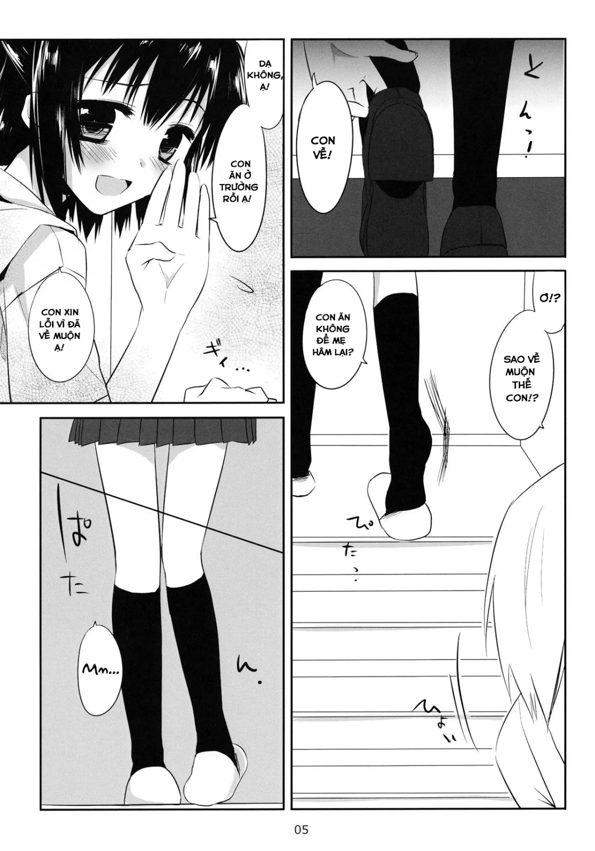 HentaiVN.net - Ảnh 6 - One After Another. (Prunus Girl) - Chap 1