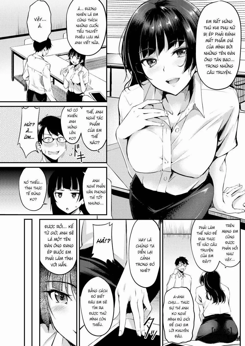 HentaiVN.net - Ảnh 5 - As Long as It's Fiction - Chap 1