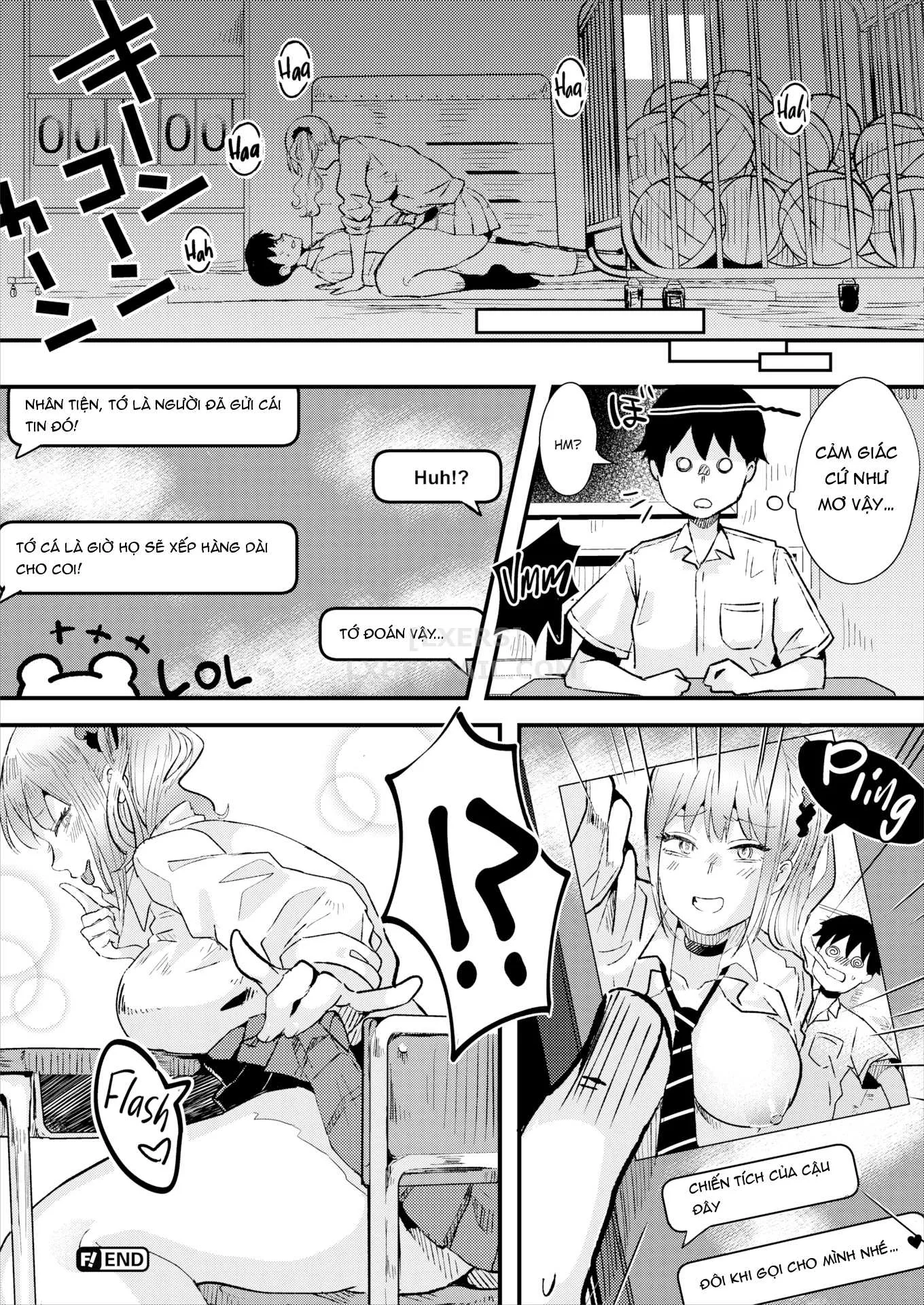 HentaiVN.net - Ảnh 21 - XXX in the Gym Storehouse [Comic Kairakuten BEAST 2020-02] - Chap 1