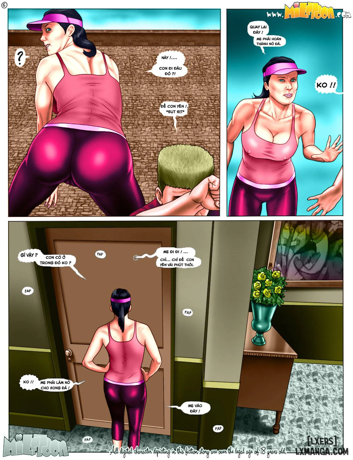 HentaiVN.net - Ảnh 6 - Grand Fuck Auto GFA (Grand Theft Auto) [MILFToon] - Chap 1