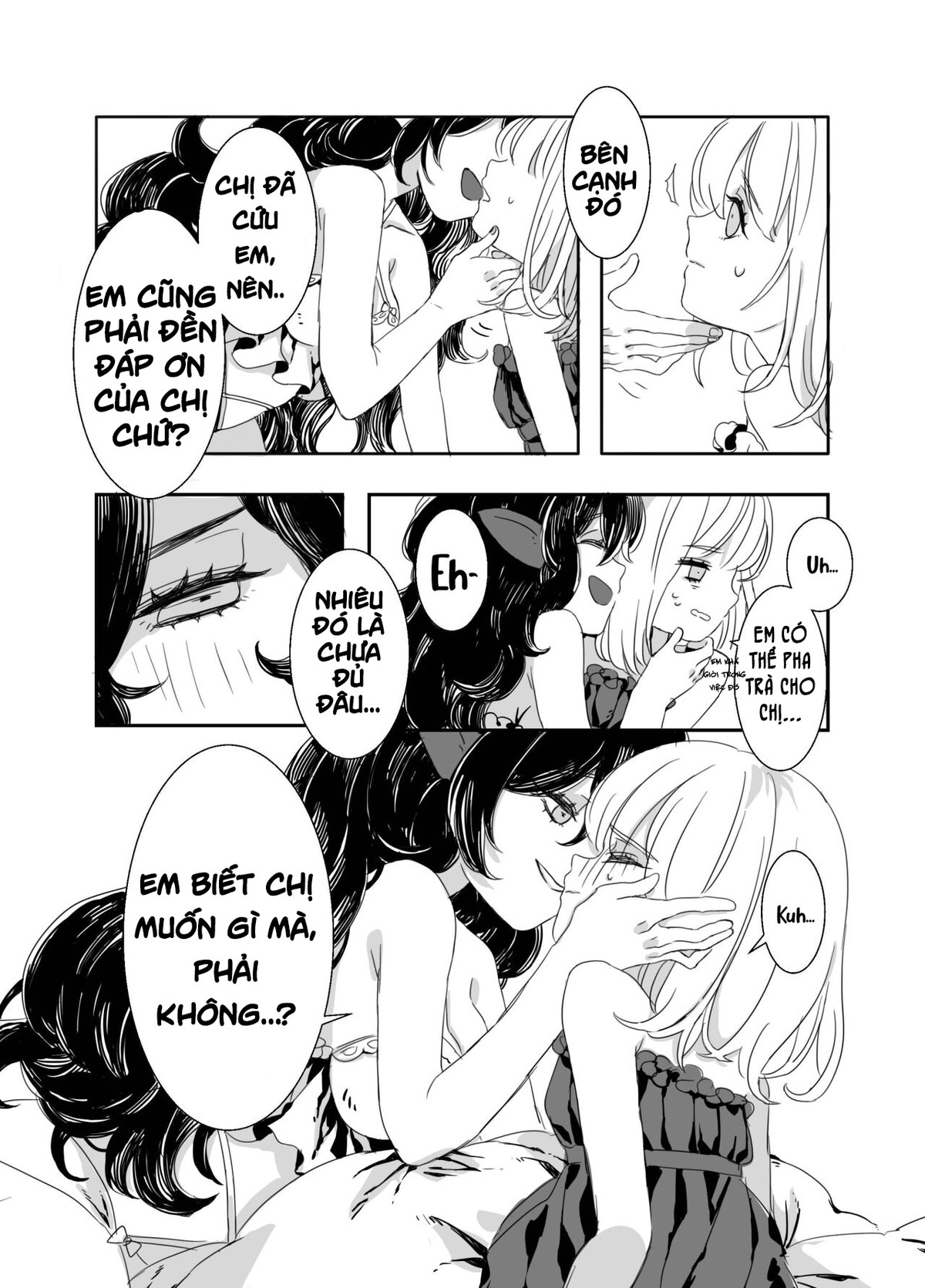 HentaiVN.net - Ảnh 10 - Futanari Onee-san to Onnanoko ga (Futa) - Chap 1