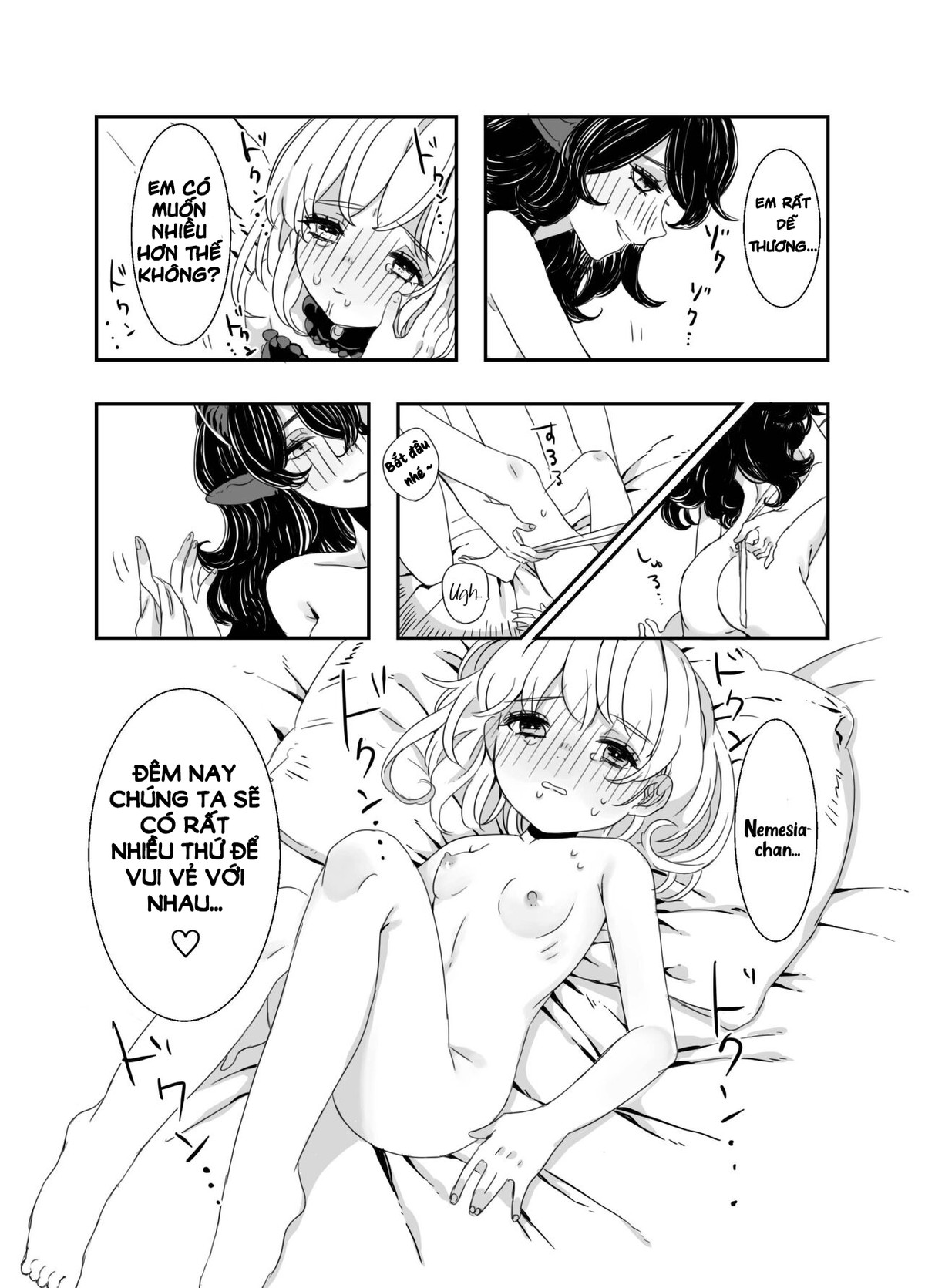 HentaiVN.net - Ảnh 12 - Futanari Onee-san to Onnanoko ga (Futa) - Chap 1