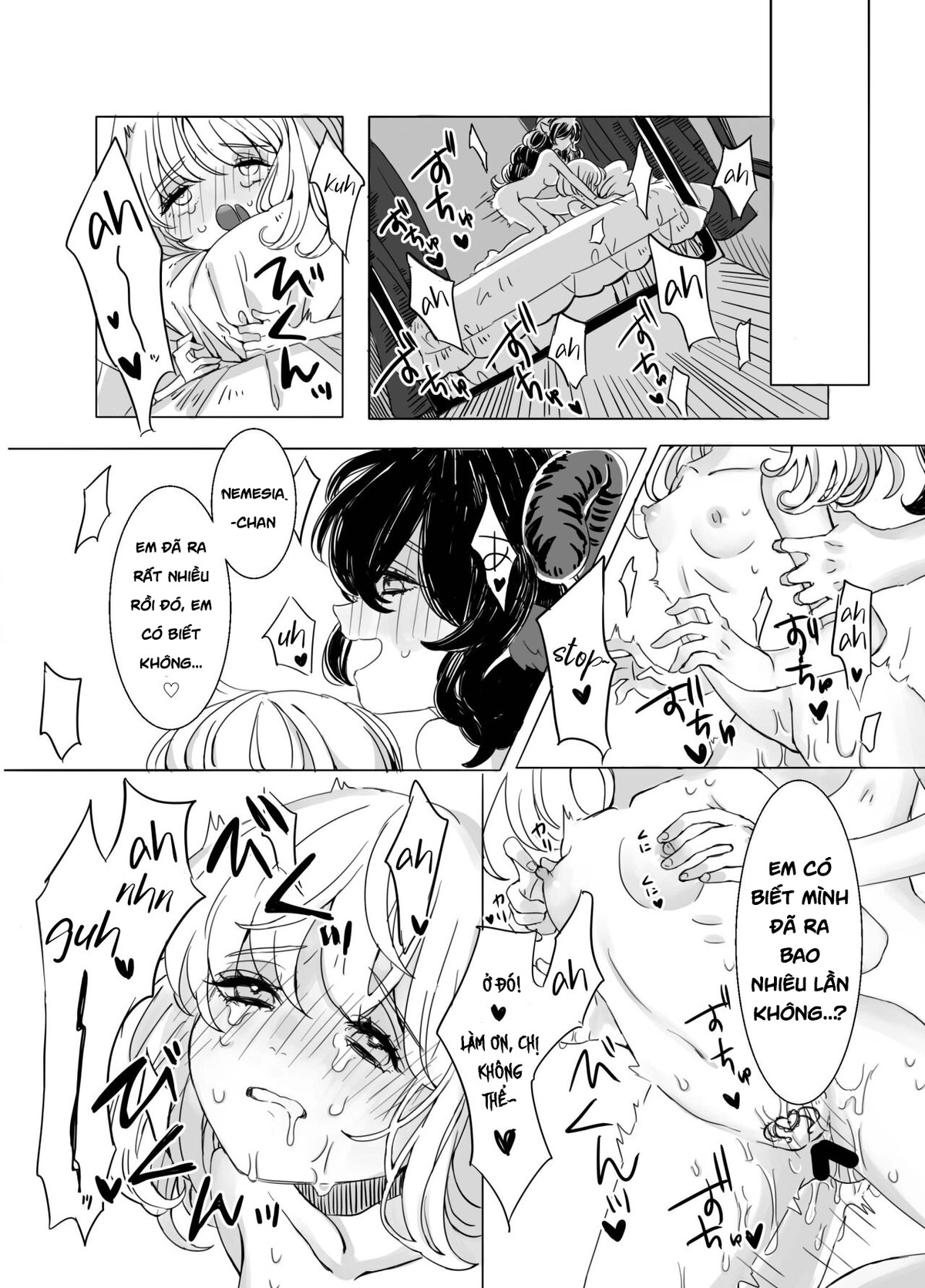 HentaiVN.net - Ảnh 26 - Futanari Onee-san to Onnanoko ga (Futa) - Chap 1