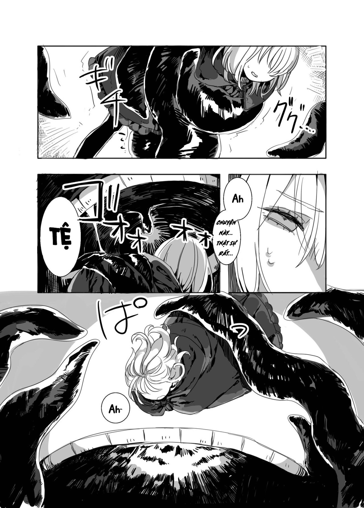 HentaiVN.net - Ảnh 4 - Futanari Onee-san to Onnanoko ga (Futa) - Chap 1
