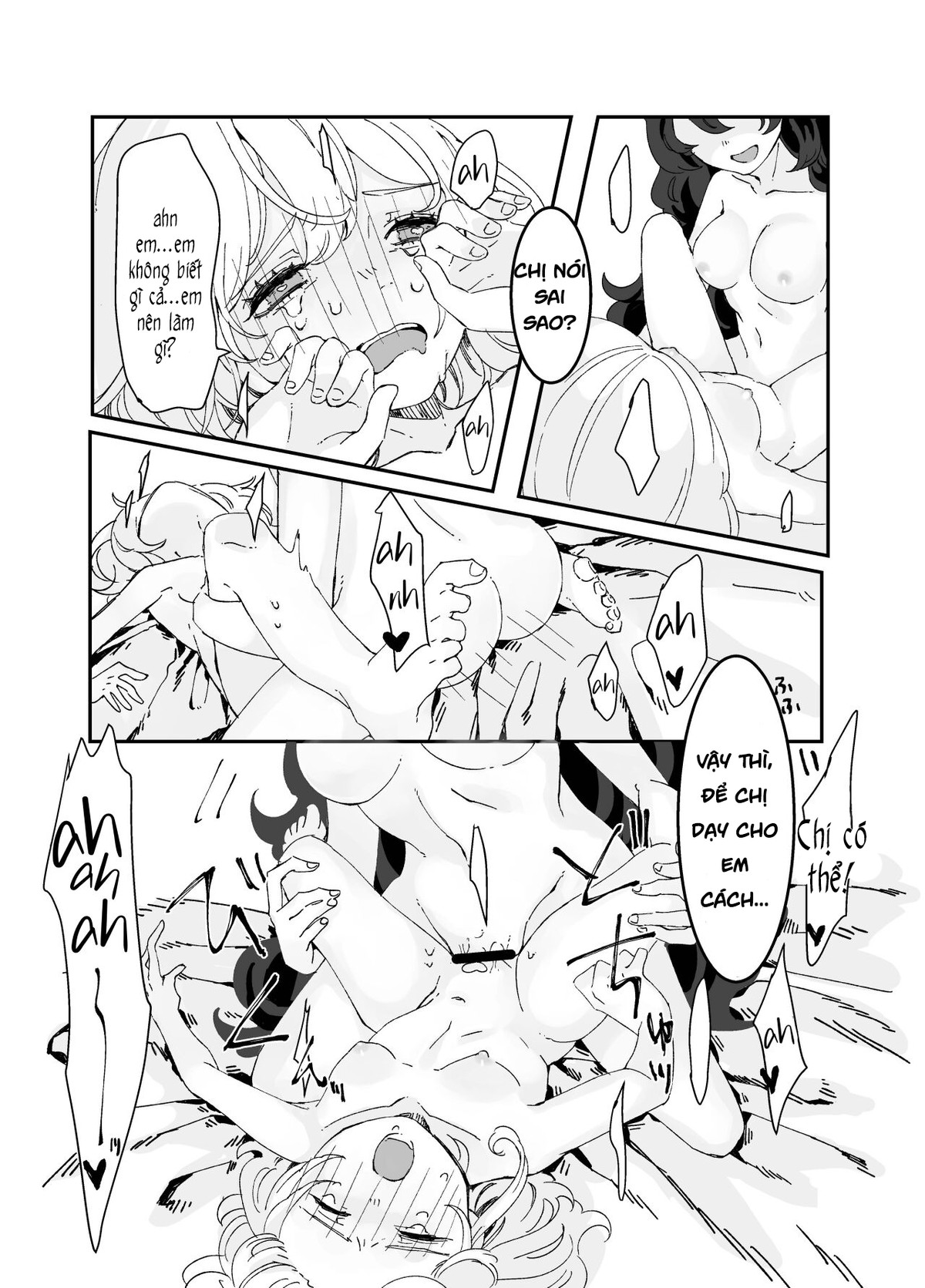 HentaiVN.net - Ảnh 19 - Futanari Onee-san to Onnanoko ga (Futa) - Chap 2