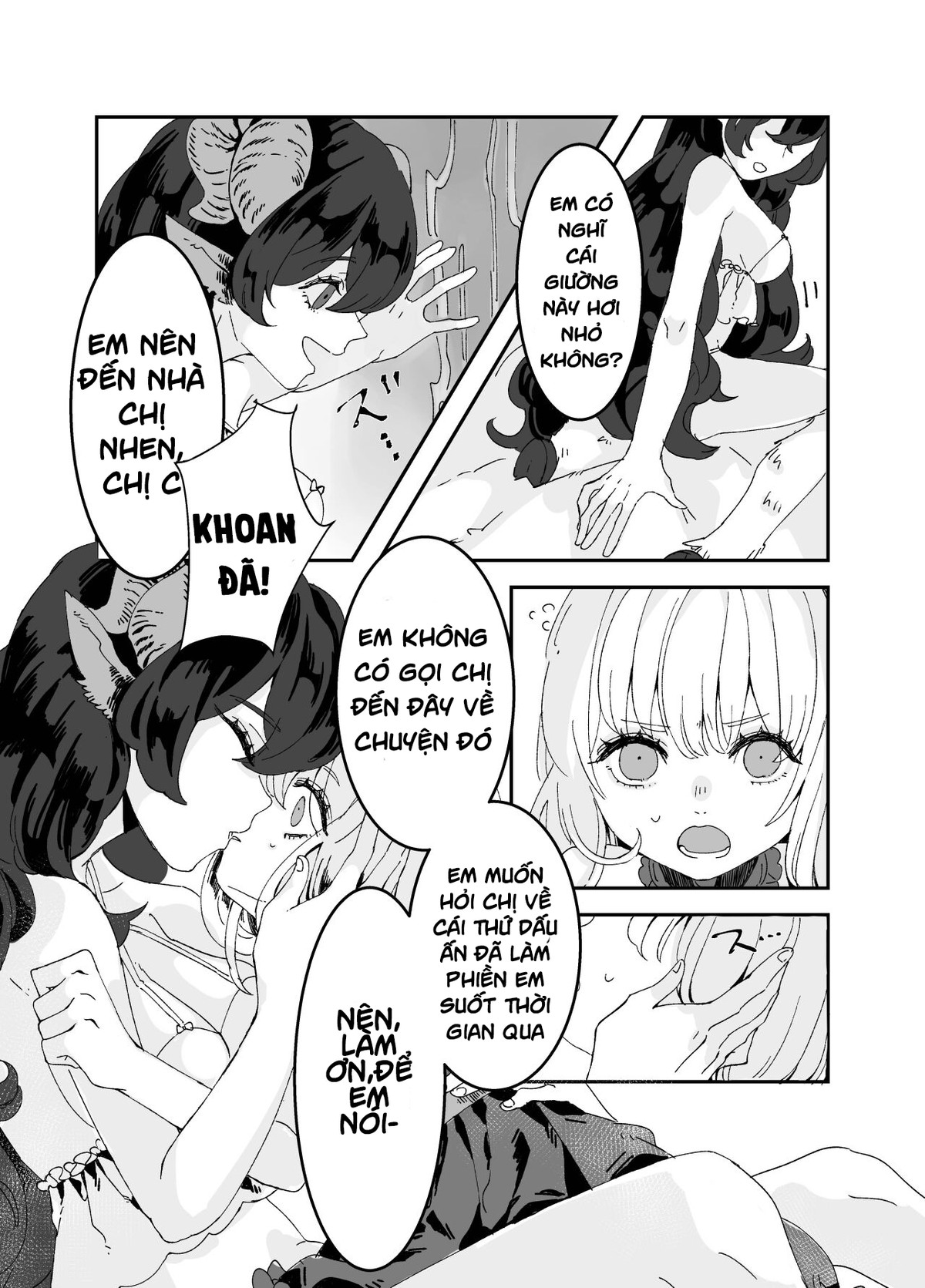 HentaiVN.net - Ảnh 6 - Futanari Onee-san to Onnanoko ga (Futa) - Chap 2