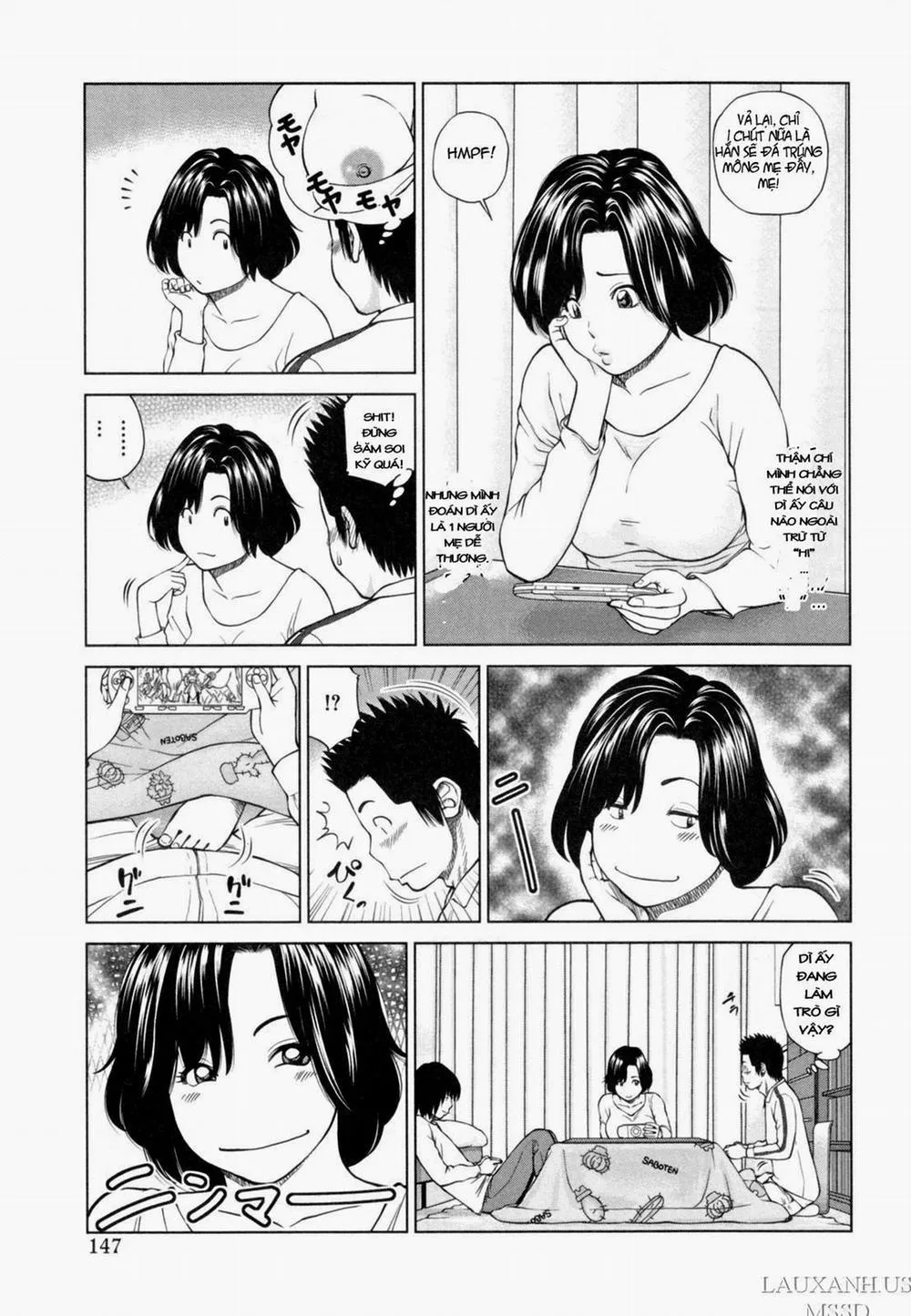 HentaiVN.net - Ảnh 5 - Seduced by my friend mom - Chap 1