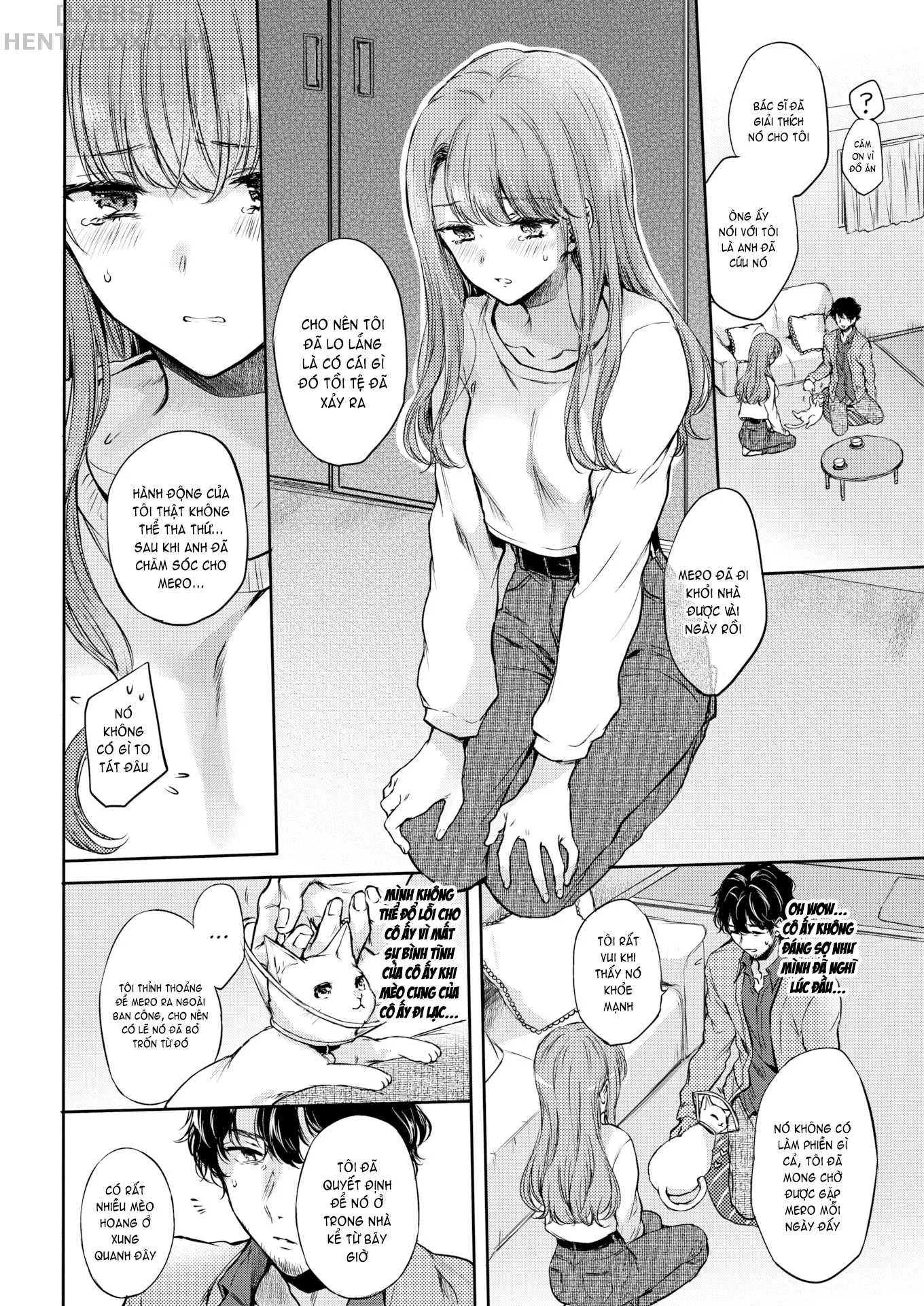 HentaiVN.net - Ảnh 7 - Kitty Petting Love - Chap 1
