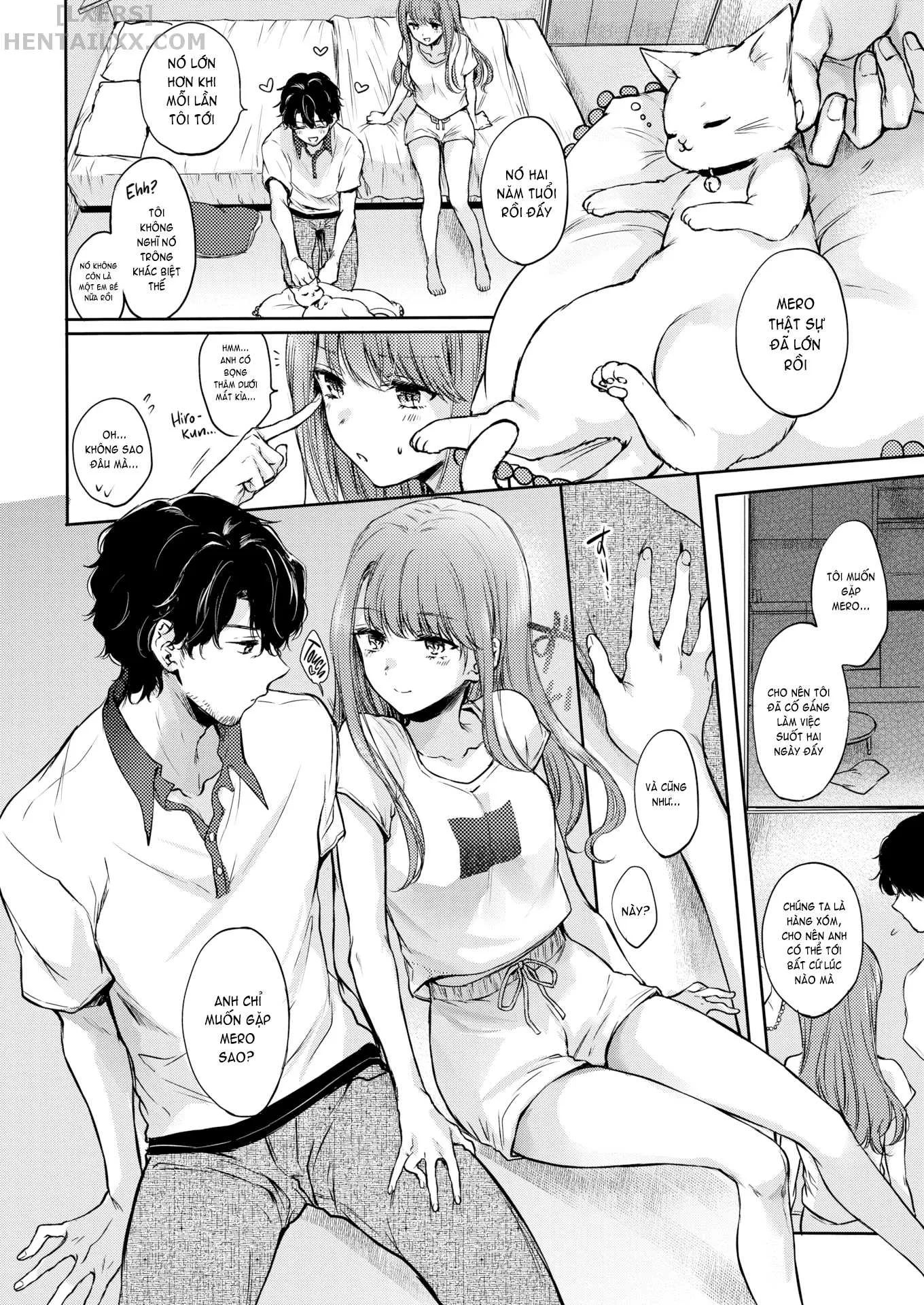 HentaiVN.net - Ảnh 9 - Kitty Petting Love - Chap 1