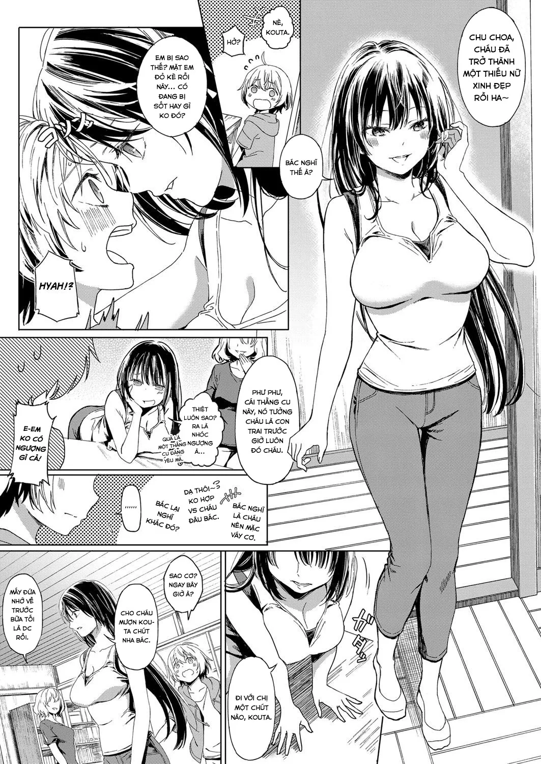 HentaiVN.net - Ảnh 6 - Boku no Osananajimi [My Childhood Friend - 僕の幼馴染] - Chap 1