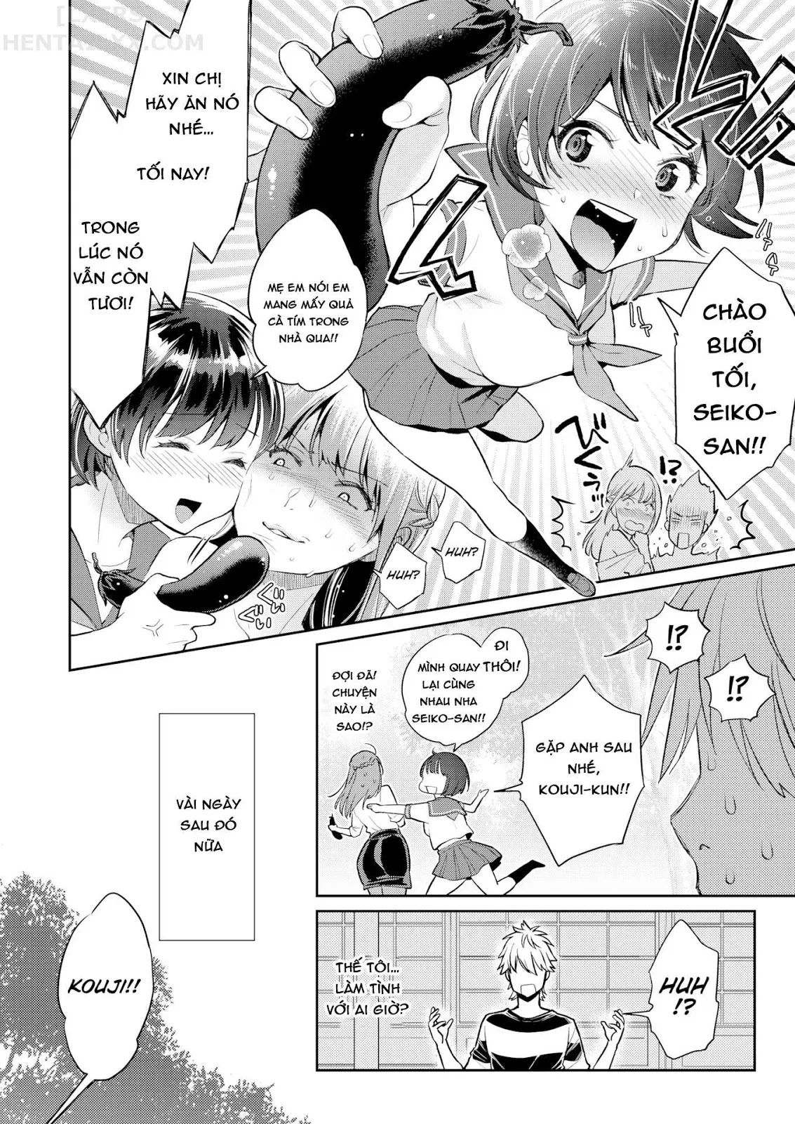 HentaiVN.net - Ảnh 9 - Horny Hometown [~Tomoe Challenge~] - Chap 1