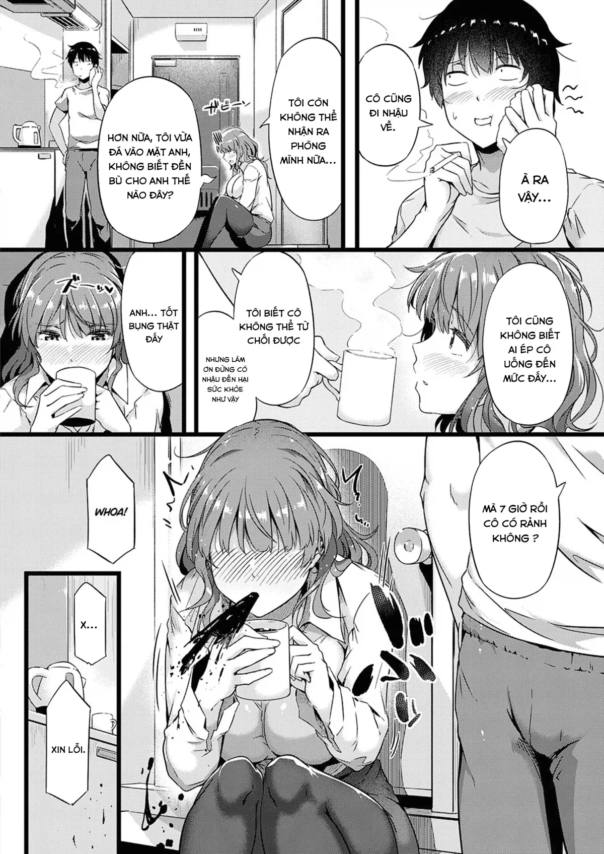 HentaiVN.net - Ảnh 6 - Wasted Encounter [Hebereke Encount] - Chap 1