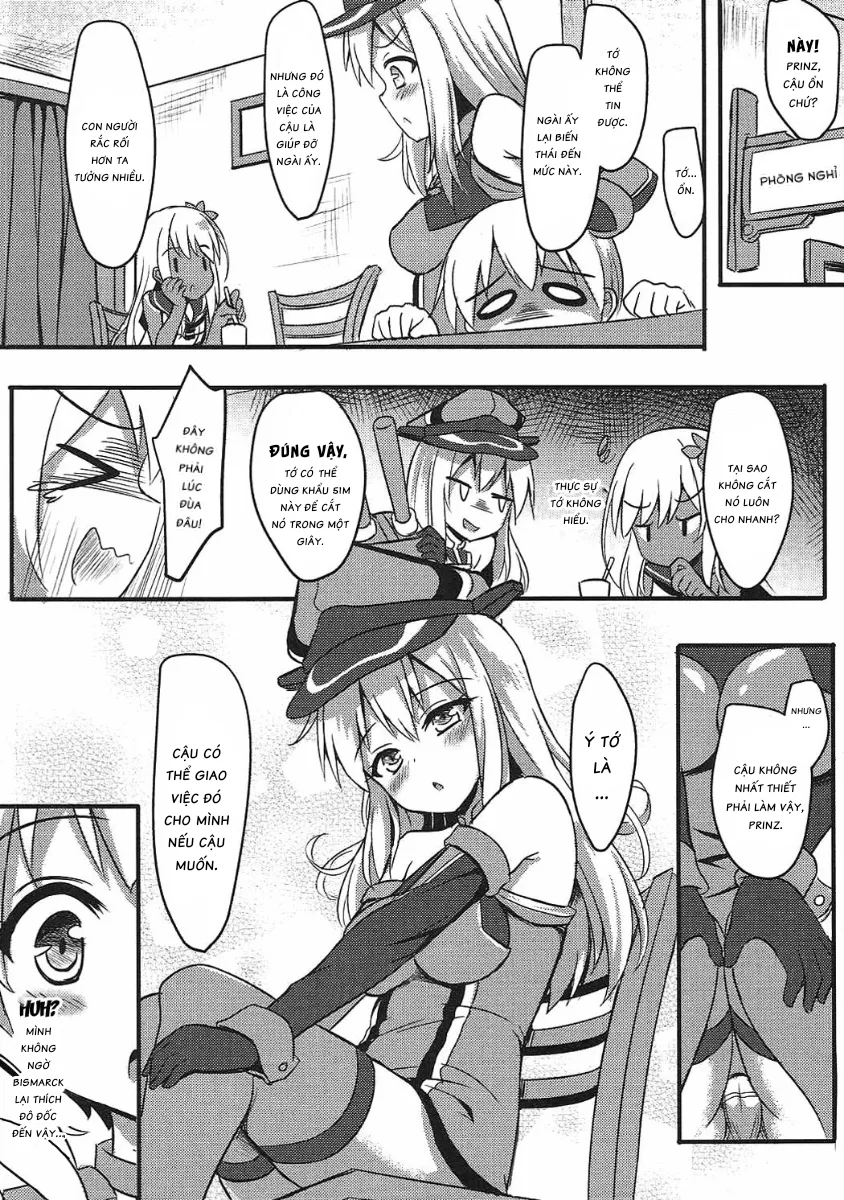 HentaiVN.net - Ảnh 11 - Doitsu Kanmusu Seieki o Shiboridasu Sakusen (Kantai Collection -KanColle-) [ドイツ艦娘 精液を搾り出す作戦 (艦隊これくしょん -艦これ-)] - Chap 1