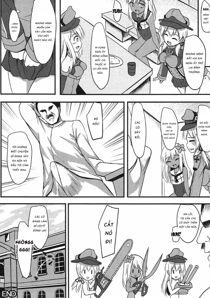 HentaiVN.net - Ảnh 24 - Doitsu Kanmusu Seieki o Shiboridasu Sakusen (Kantai Collection -KanColle-) [ドイツ艦娘 精液を搾り出す作戦 (艦隊これくしょん -艦これ-)] - Chap 1