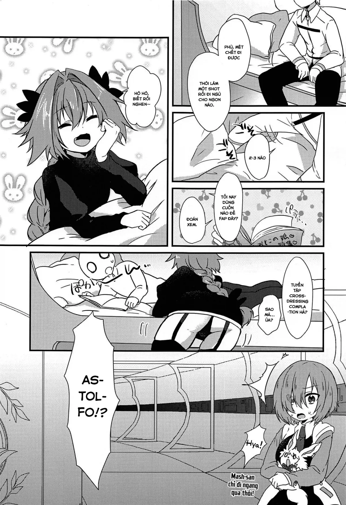 HentaiVN.net - Ảnh 3 - Astolfo to H na Gokko Asobi - Chap 1