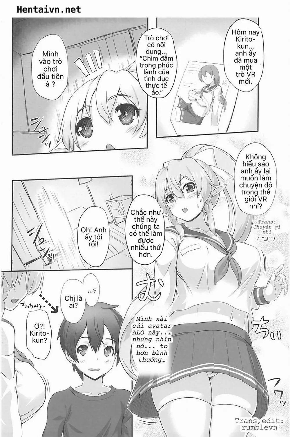 HentaiVN.net - Ảnh 4 - SAOn REVERSE (Sword Art Online) - Chap 1