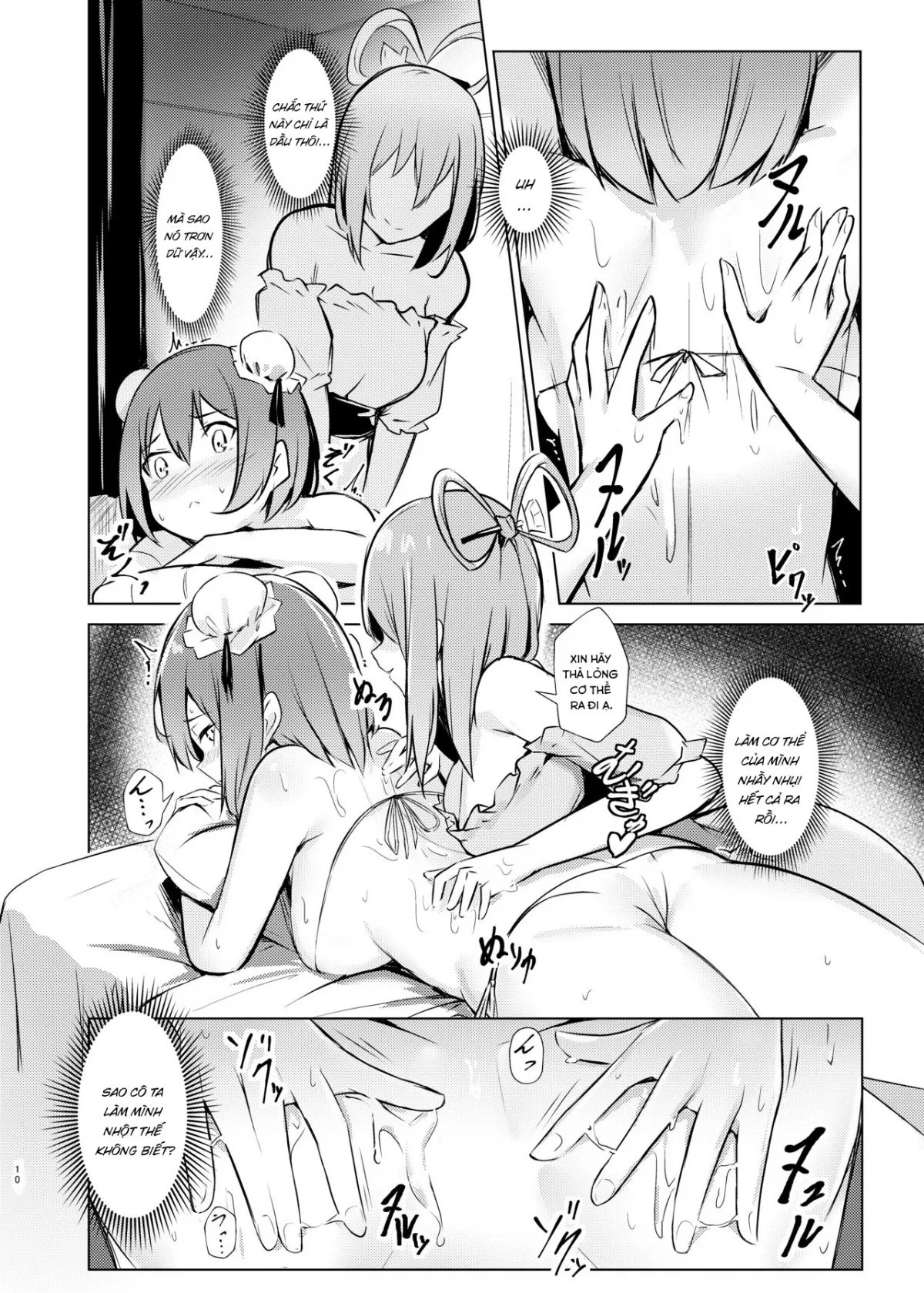 HentaiVN.net - Ảnh 8 - Sách về Kasen bị Seiga mát xa dú (Touhou Project) [Kasen-chan ga Seiga-san ni Massage sareru Hon (Touhou Project)] - Chap 1
