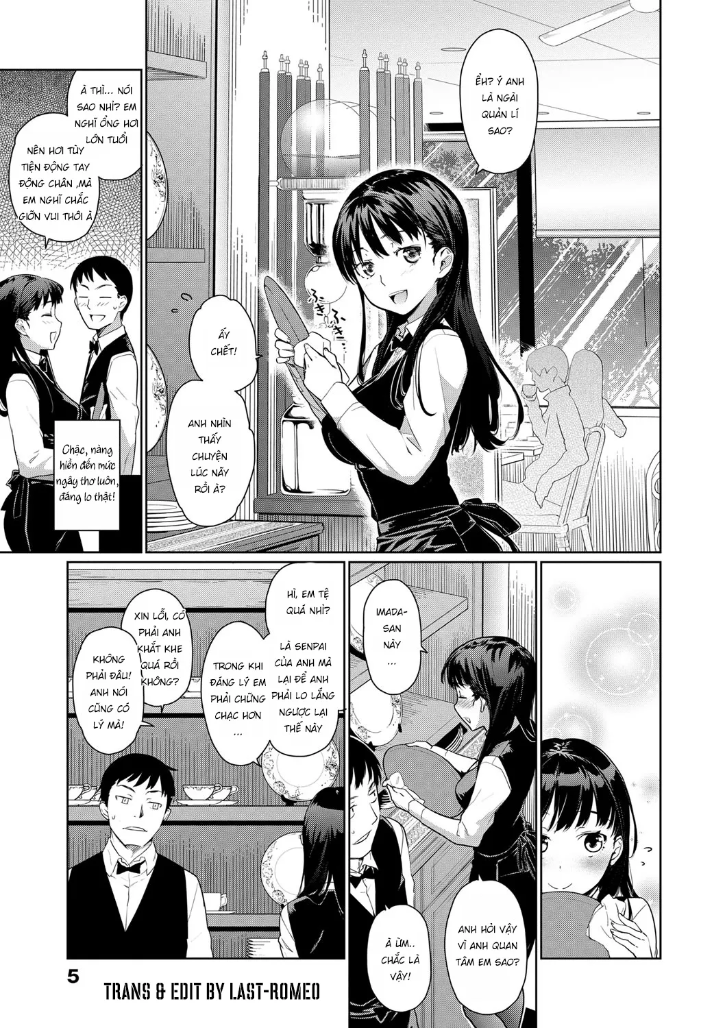 HentaiVN.net - Ảnh 4 - Một ngày tại quán cà phê Terrine [Kissa Terrine no Ichi-nichi; 喫茶テリーヌの１日] - Chap 1