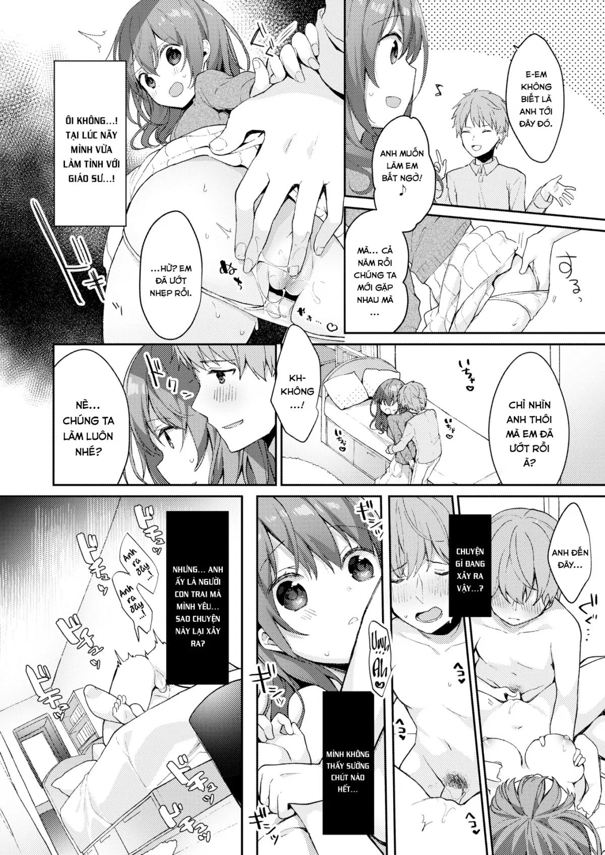 HentaiVN.net - Ảnh 9 - Mối Quan Hệ Sai Trái [Immoral Relationship] - Chap 1